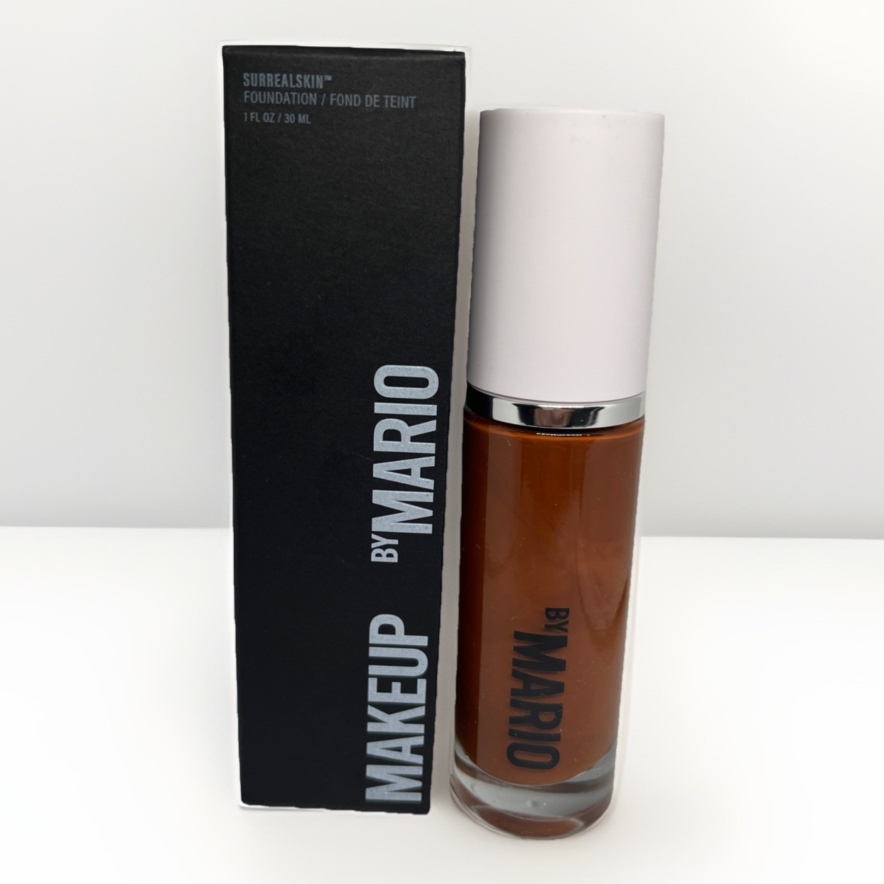 NIB Makeup by Mario SurrealSkin Foundation 20N Dark Shade