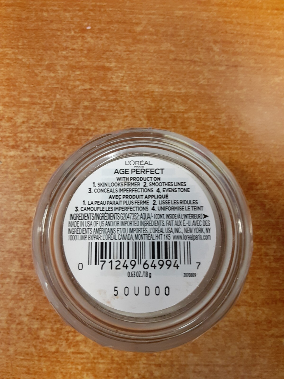 L’Oreal Age Perfect 4-In-1 Tinted Balm Infused w/Firming Serum-#10 Deep D549