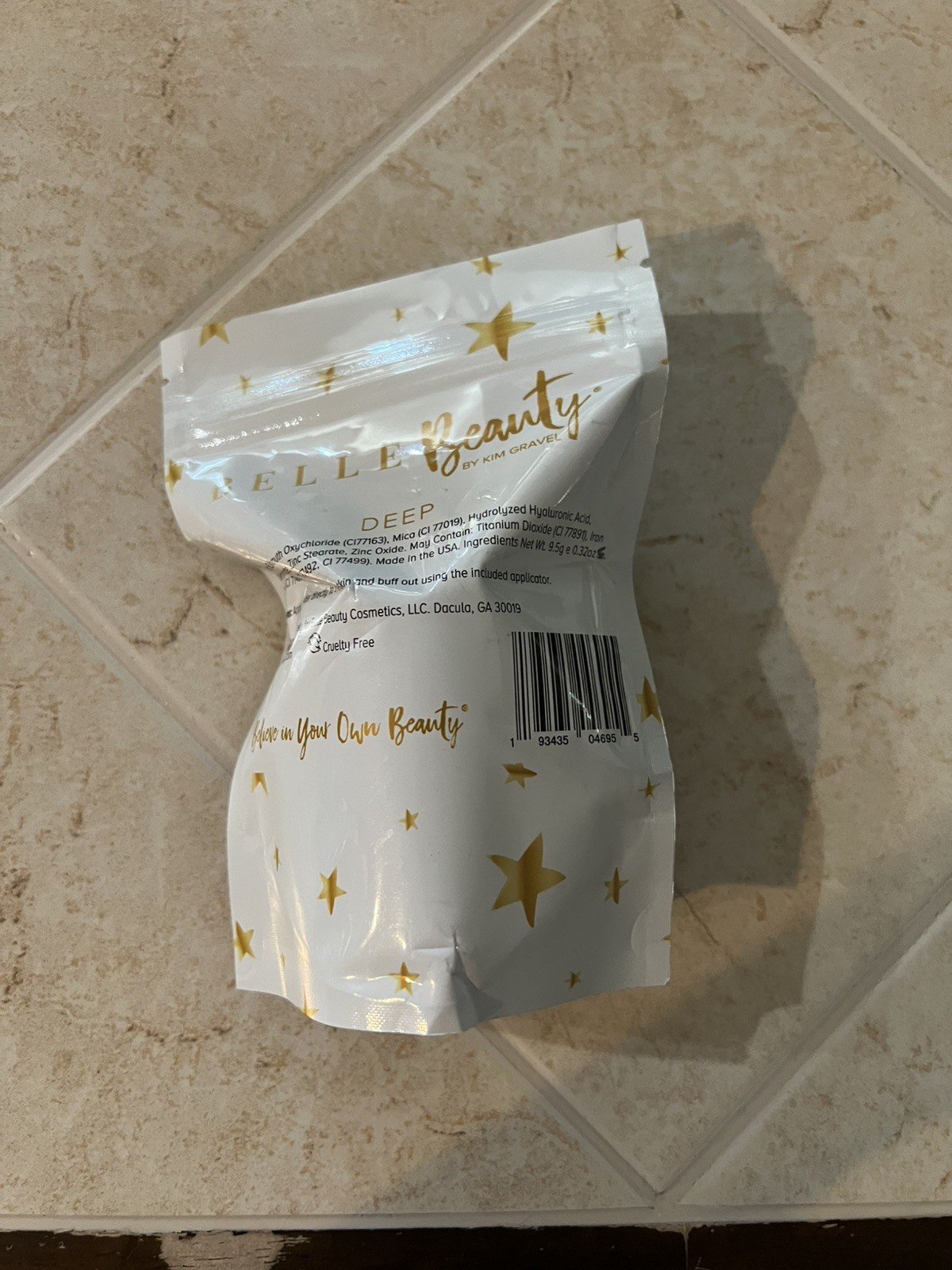 belle beauty mineral foundation new Deep .32 oz