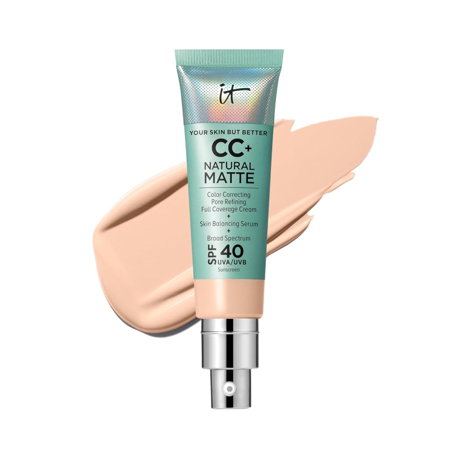 Light Neutral CC+ Cream SPF 40 – Complete Matte Coverage for Oily & Mature Skin