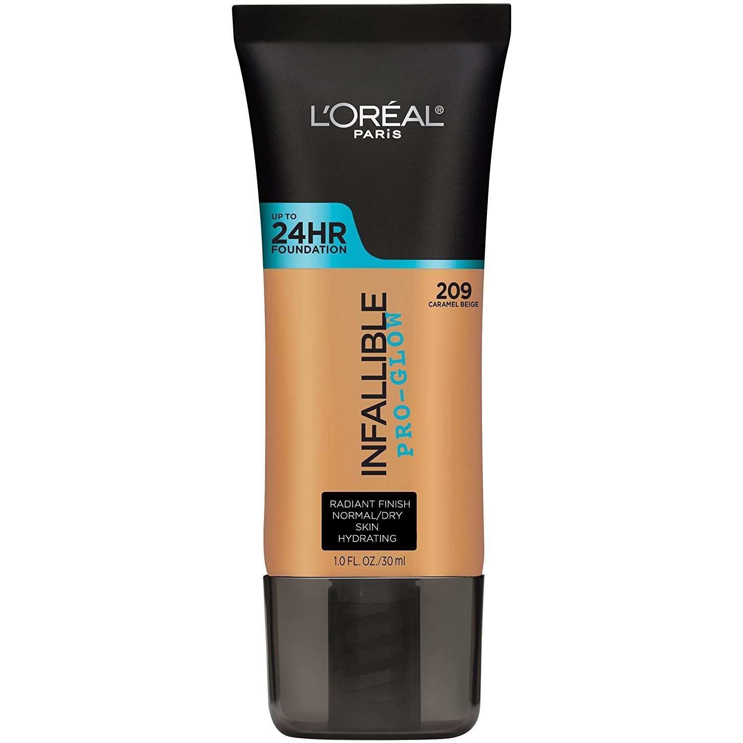 L’Oreal Paris Infallible Pro-Glow Foundation, Caramel Beige, 1 fl; oz.