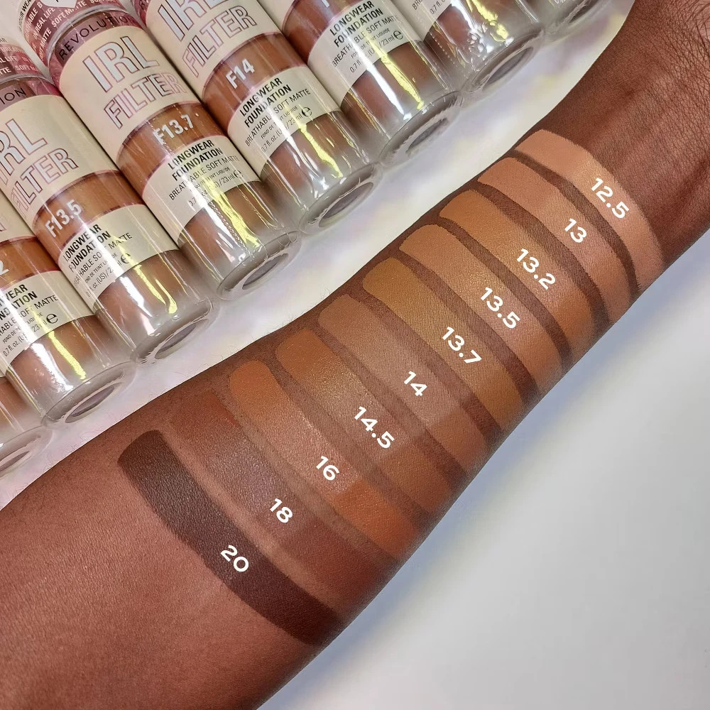 Makeup Revolution IRL Filter Longwear Foundation Breathable Soft Matte