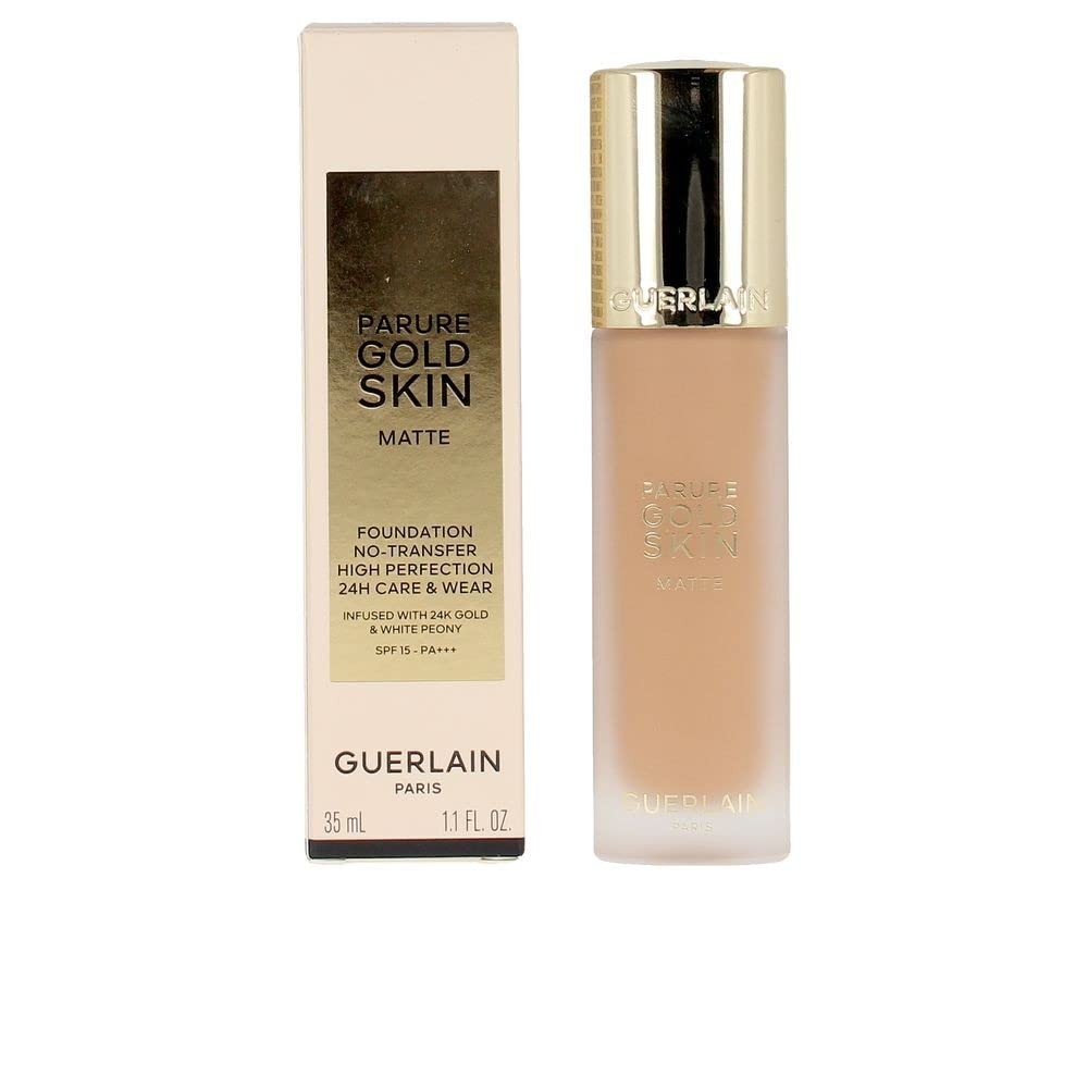 Guerlain Parure Gold Skin Matte Foundation. SPF 15 Shade 4N Brand NEW IN BOX
