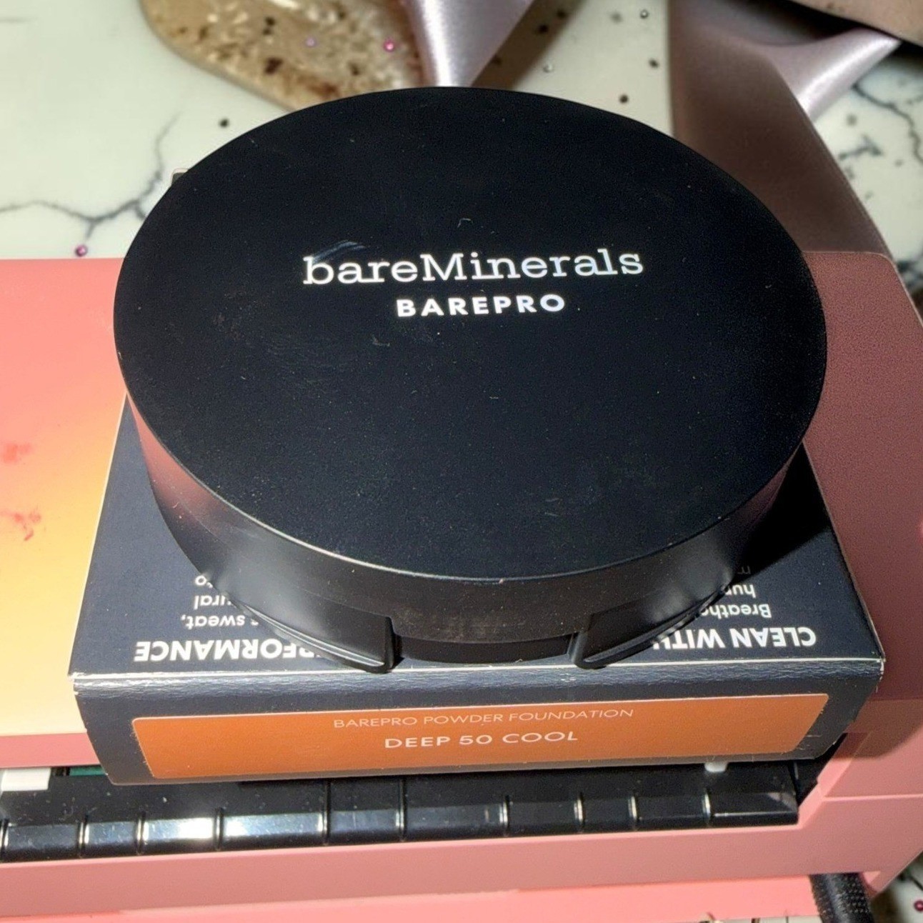 bareMinerals – BAREPRO Performance Wear Powder Foundation -Deep 50 Cool – *NIB*