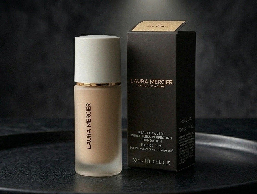 Laura Mercier Real Flawless Foundation Cool Vanille Liquid 1C1