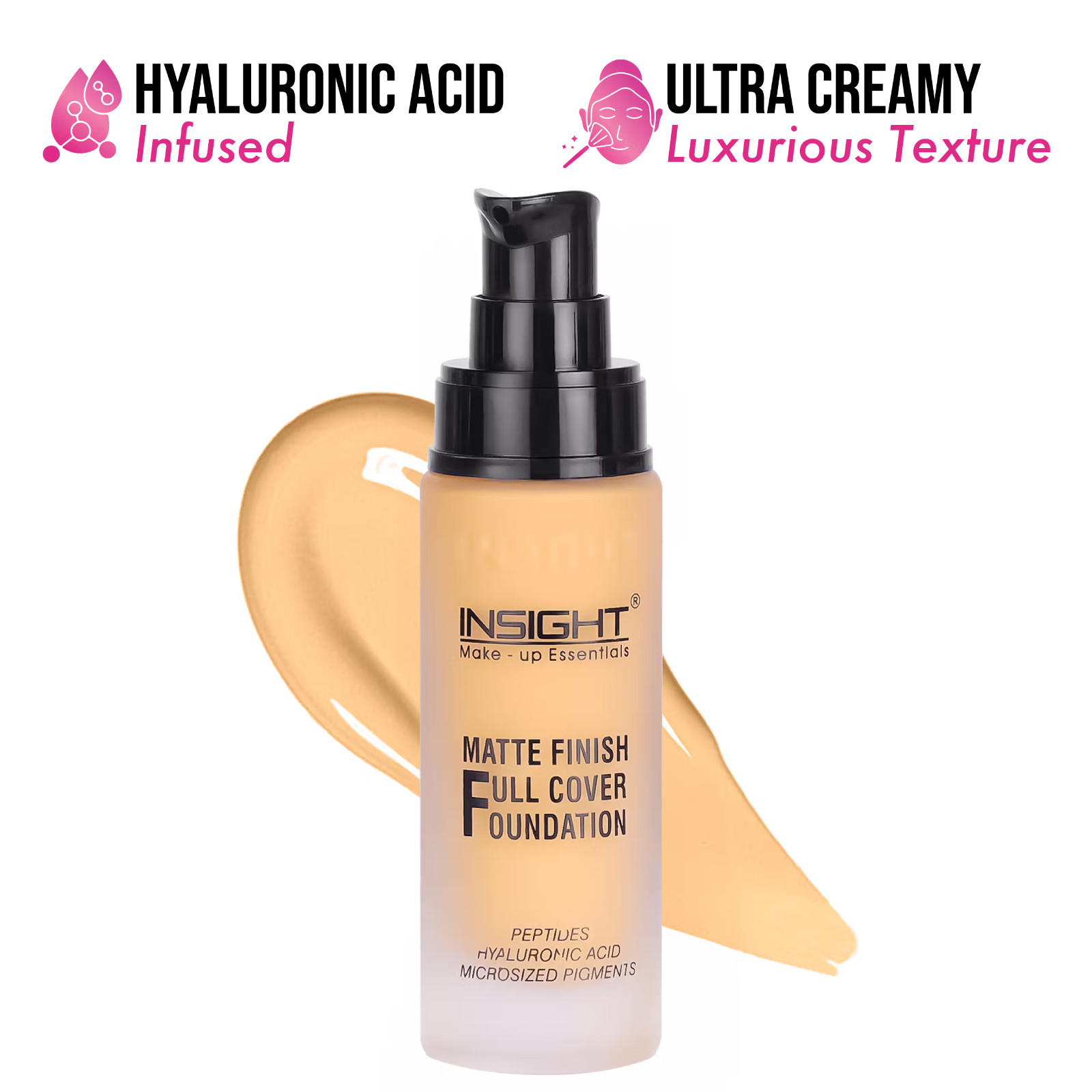 Insight Cosmetics Matte Finish Full Cover Foundation Multishade (30ml) FREE SHIP