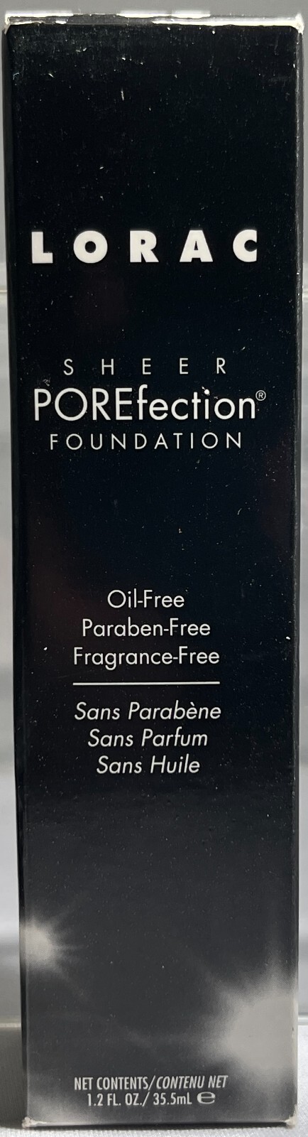 Lorac Sheer POREfection Foundation, 1.2 oz. – CHOOSE SHADE!