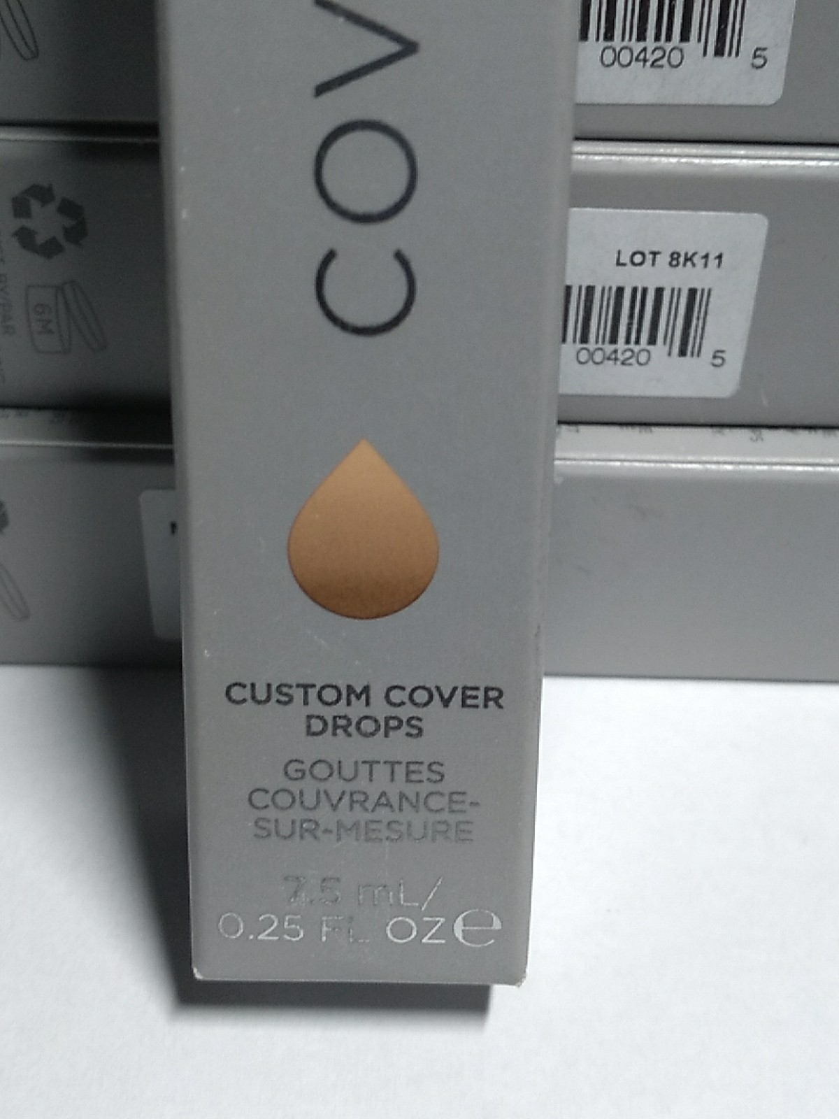 Cover FX Custom Cover Drops ~ N Deep 4 ~ 7.5 ml / 0.25 oz ~ NIB