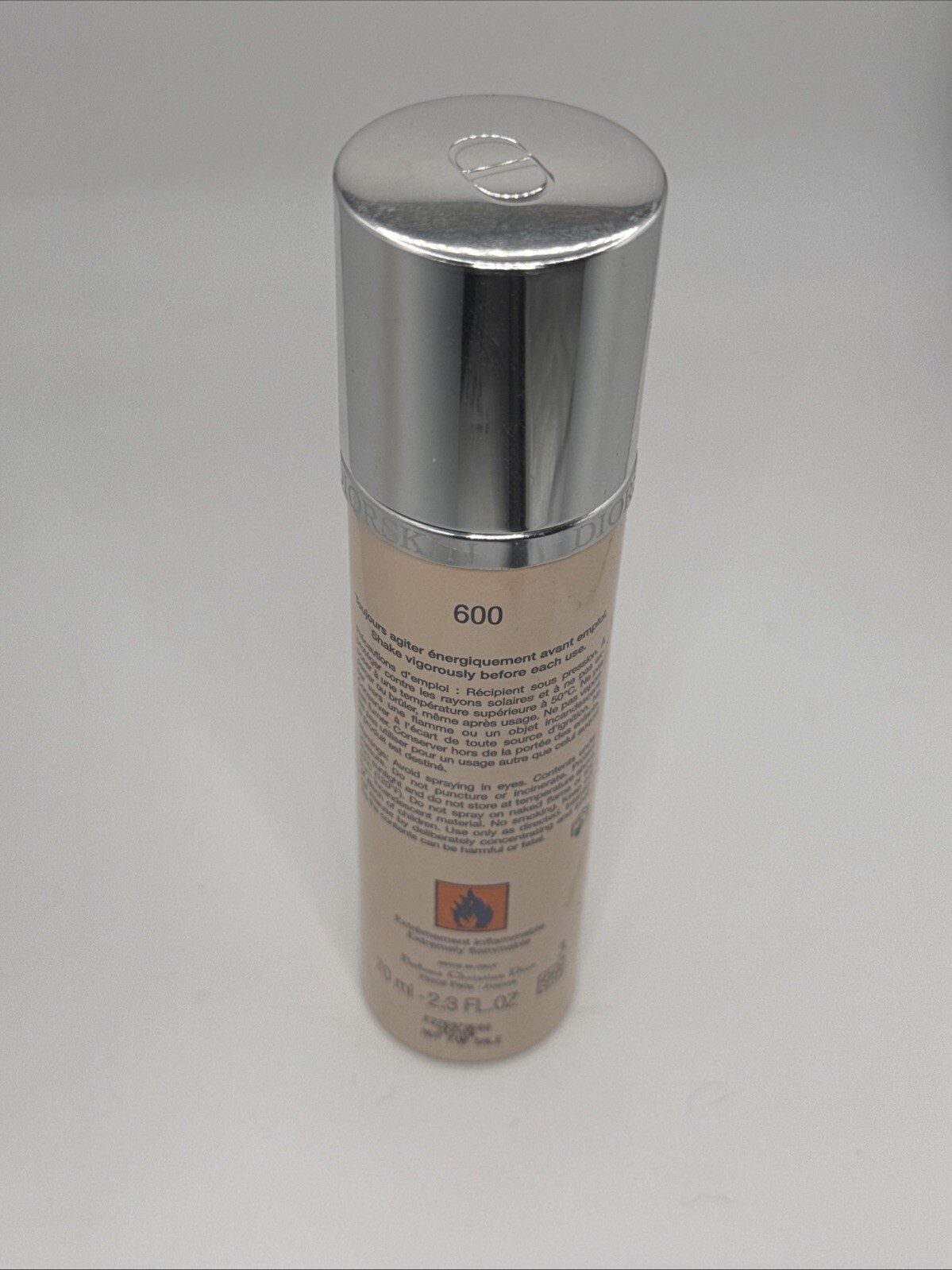 DIORSKIN AIRFLASH SPRAY FOUNDATION 70 ML/2.3 FL.OZ. #600