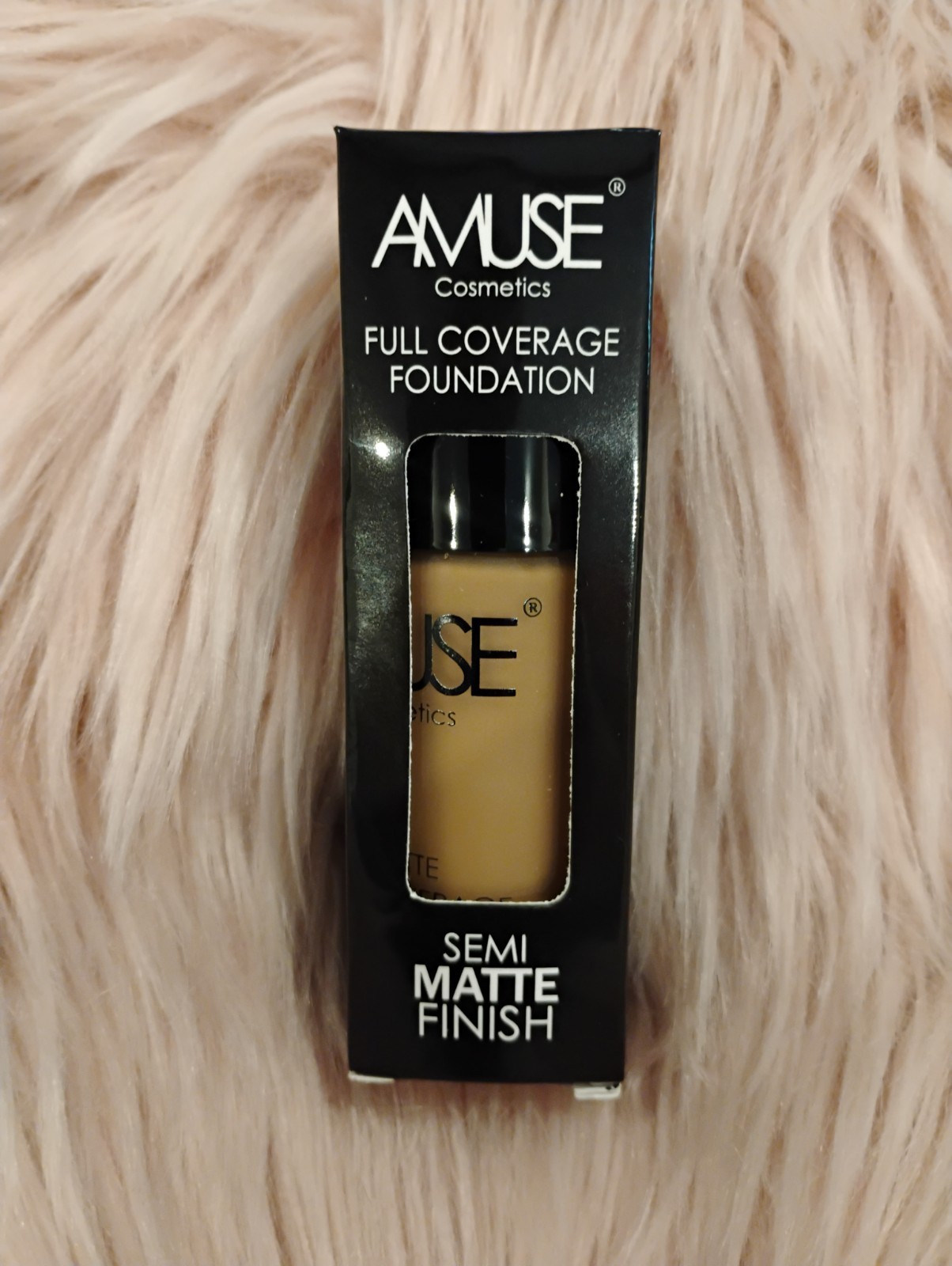 Amuse Cosmetics Full Coverage Semi Matte Finish Foundation Cocoa B57