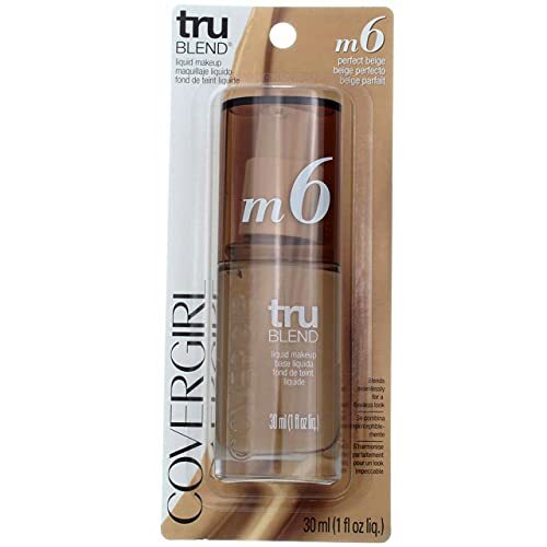 1pc Covergirl Trublend Liquid Makeup M6 Perfect Beige