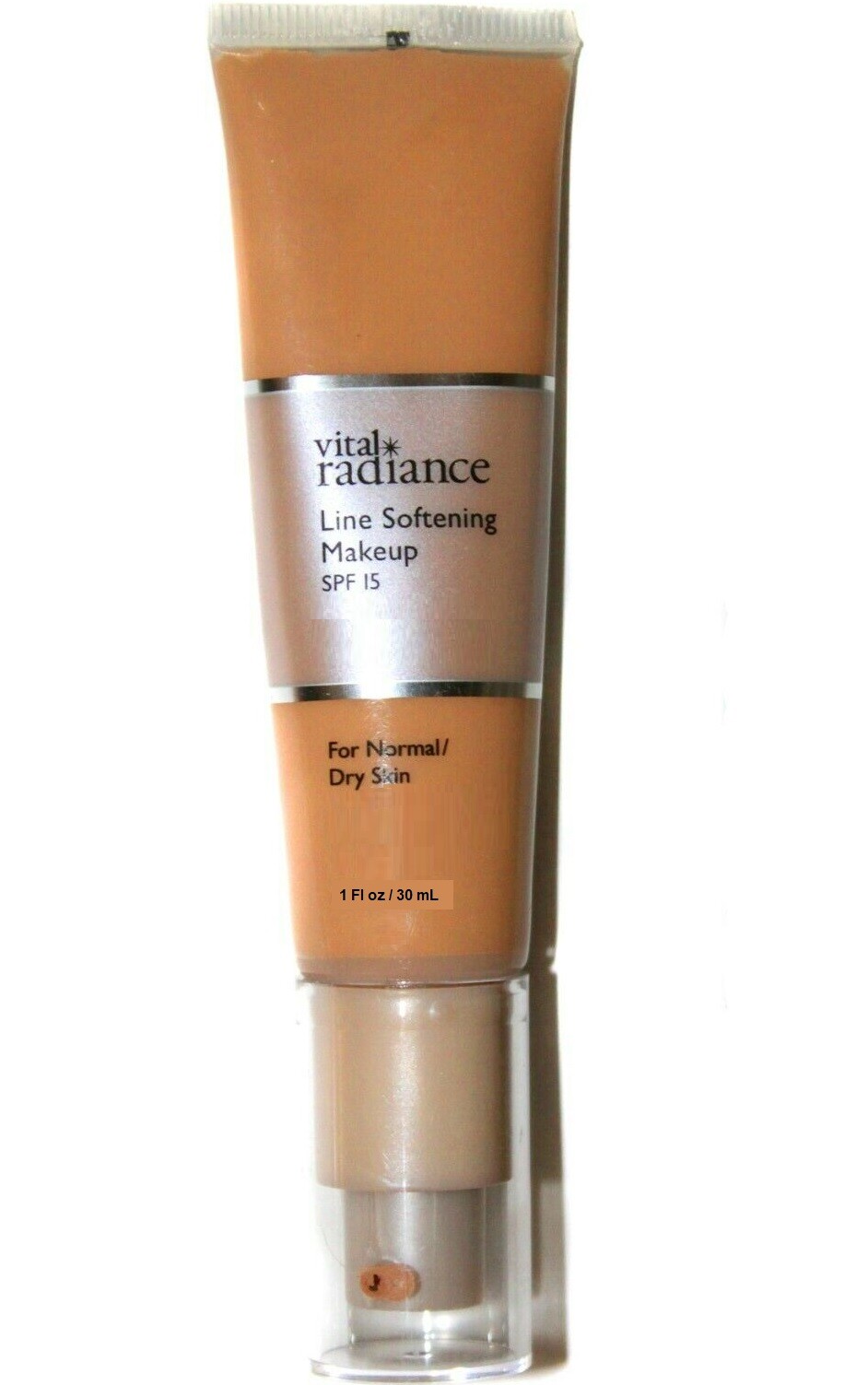 1 REVLON VITAL RADIANCE LINE SOFTENING MAKE-UP #280 HONEY WARM FREE SHIPPING USA