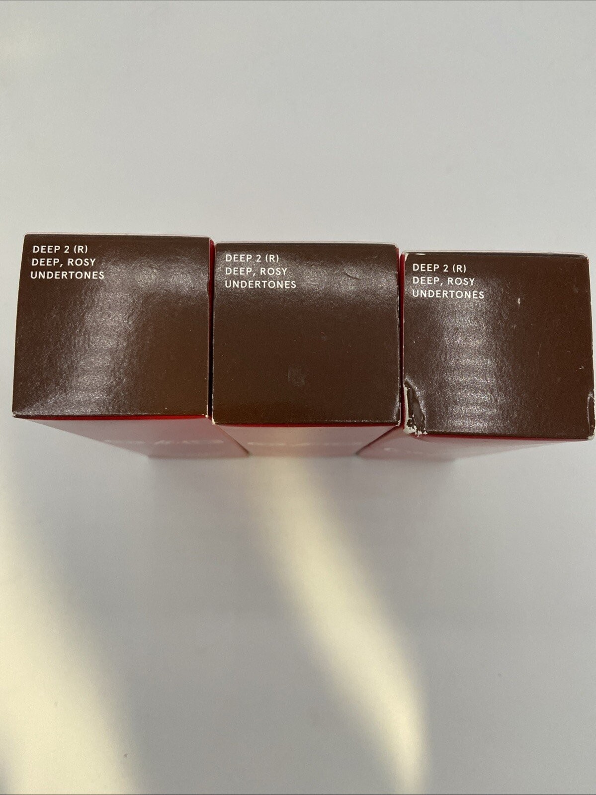 (3)One/Size Turn Up The Base Foundation Cream DEEP 2 (R) NEW!! NEW!!