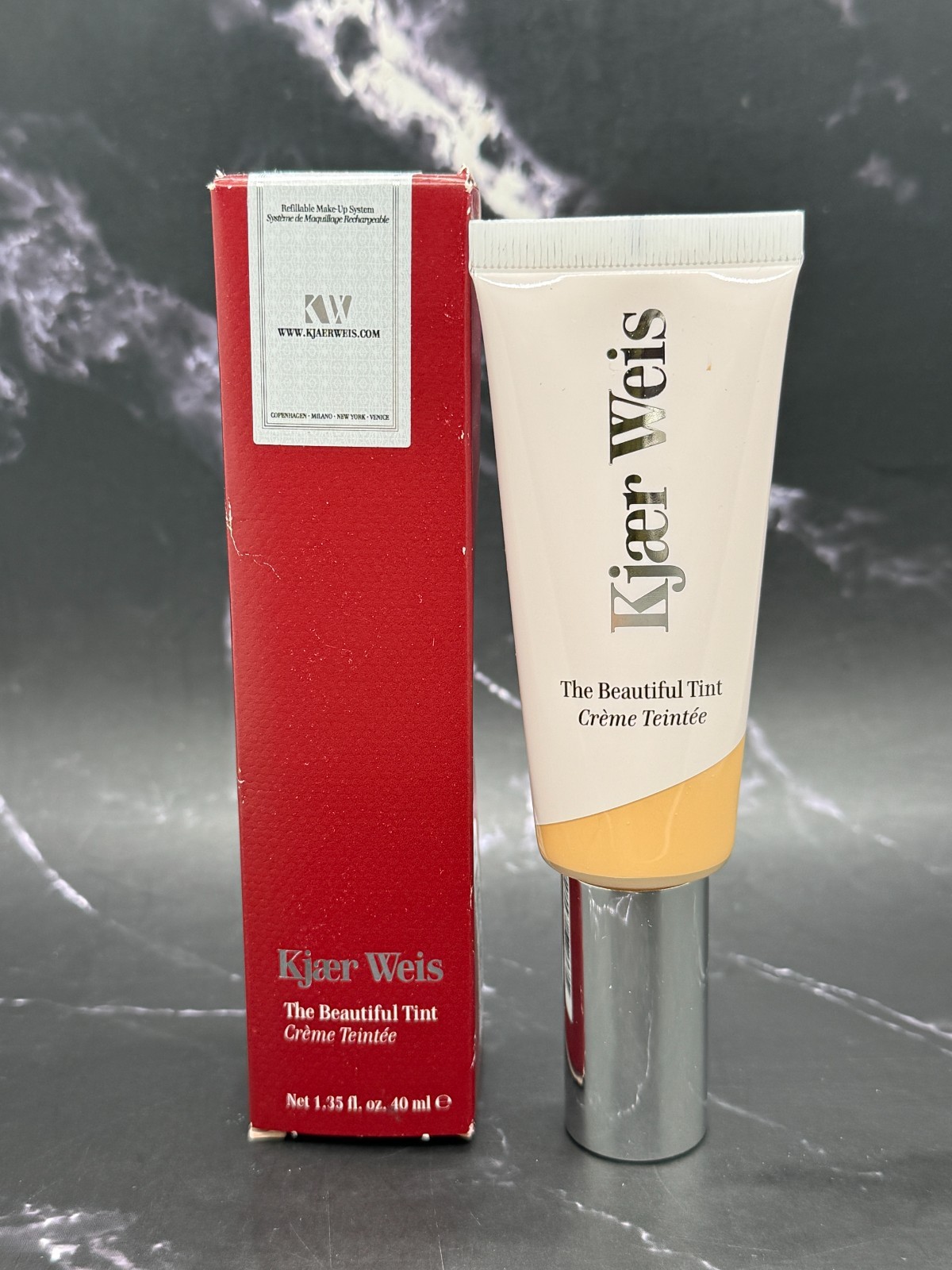 Kjaer Weis The Beautiful Tinted Moisturizer – Shade – F3 – 1.35 oz – Box