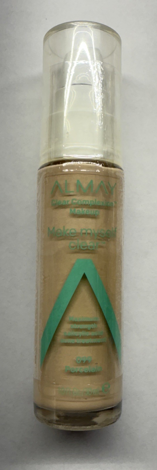 ALMAY Clear Complexion Make Myself Clear Makeup # 099 Porcelain New Sealed