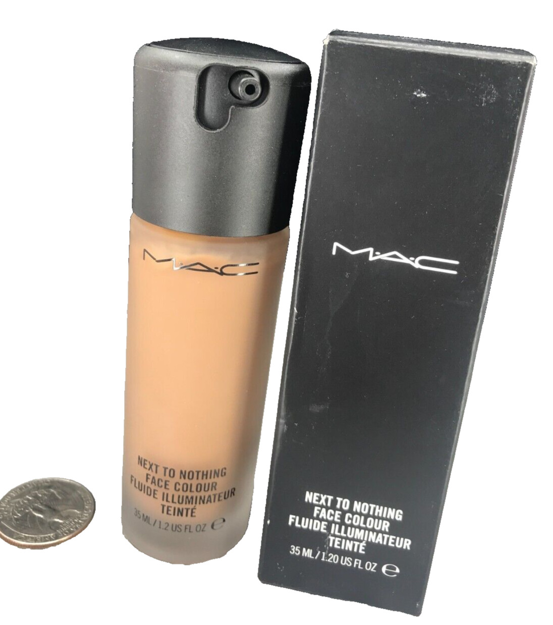 Mac Next To Nothing Face Colour Dark Plus – 1.2 oz / 35 ml NIB