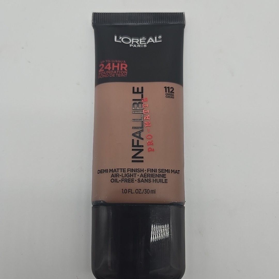 L’OREAL INFALLIBLE PRO- DEMI-MATTE FOUNDATION #112 COCOA