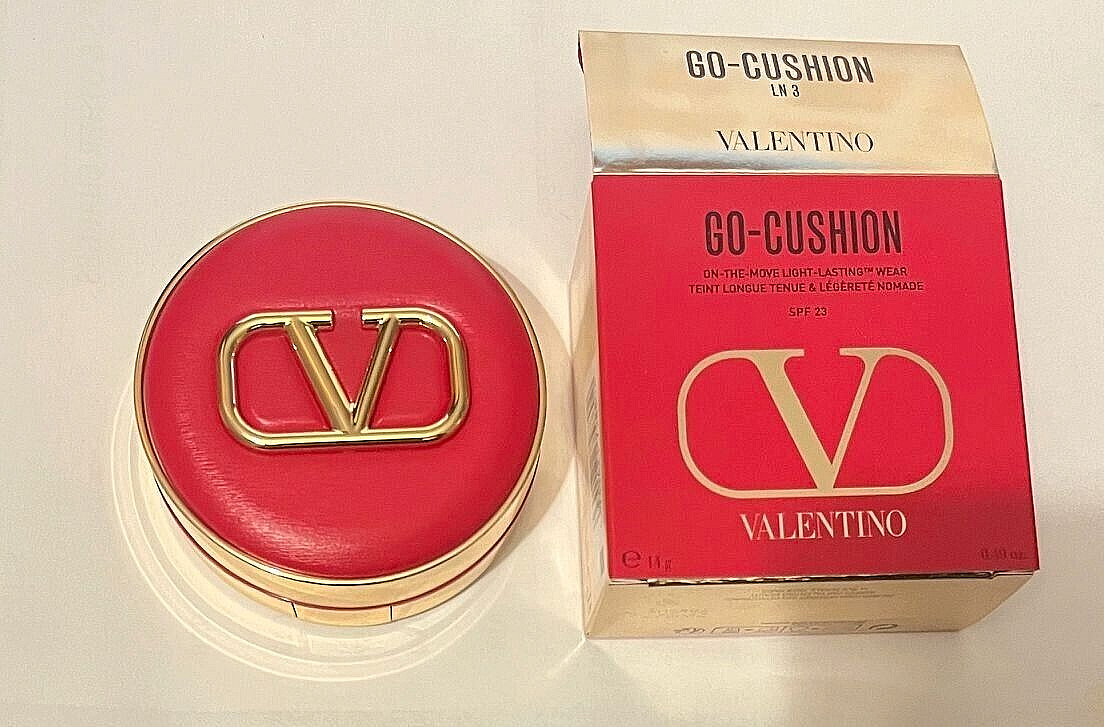Valentino Makeup Go-Cushion Refillable Foundation SPF 50+ ~ LN3 (LIGHT NEUTRA 3)