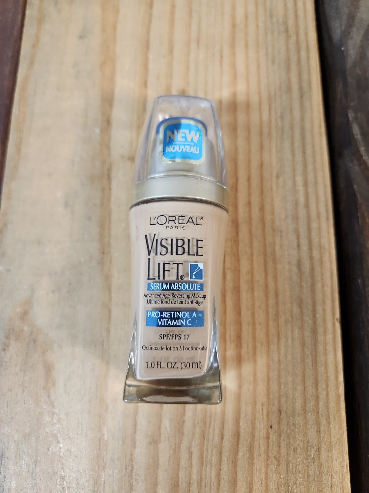 Loreal Visible Lift AntiAging Foundation SPF Retinol Vitamin C Natural Beige 151