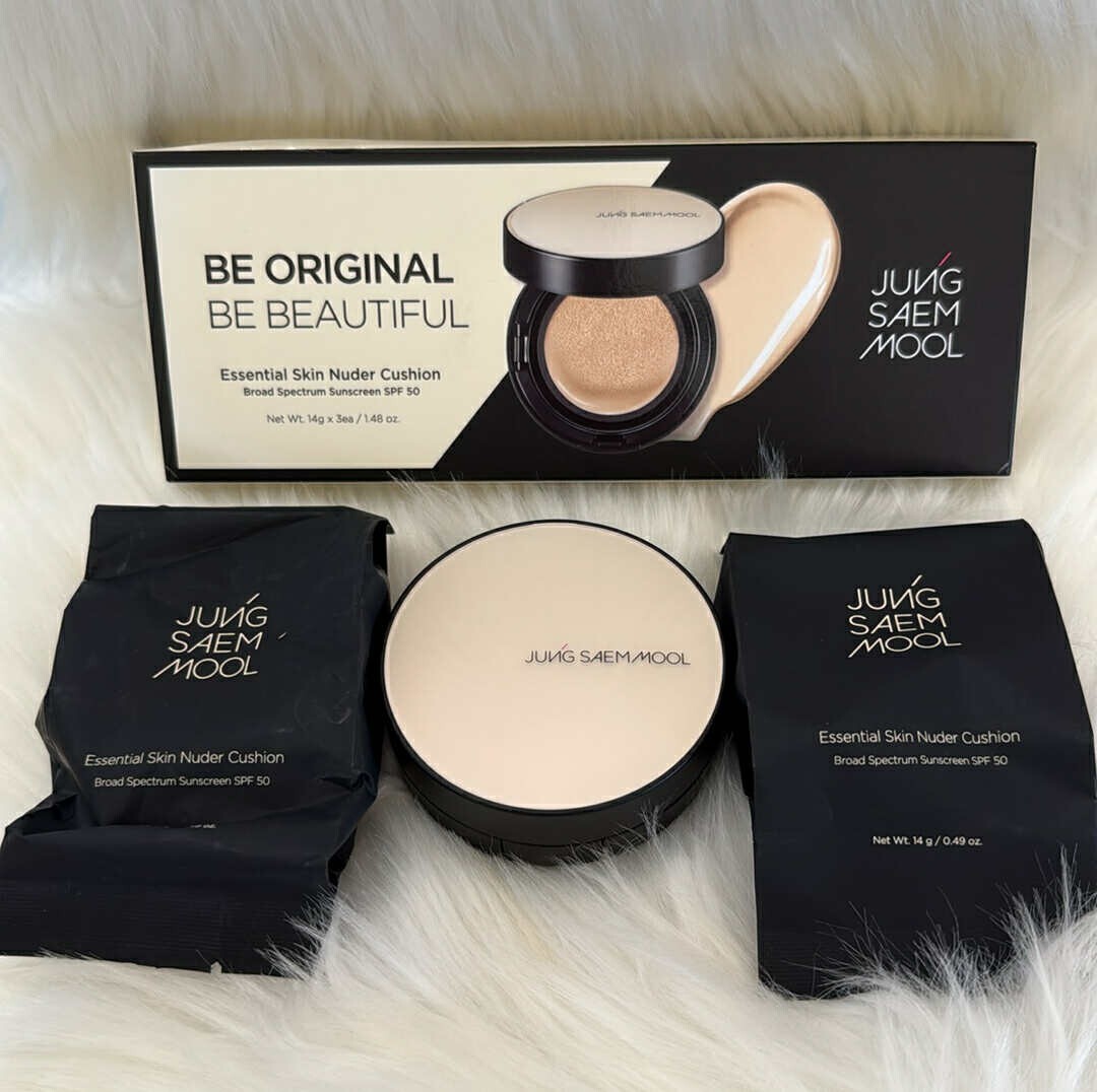JUNGSAEMMOOL Jung Saem Mool Essential Skin Nuder Cushion SPF50 Fair Light Set
