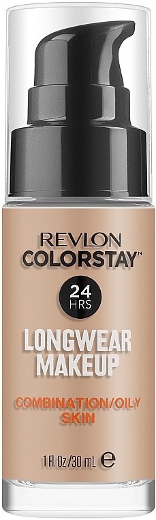 Revlon ColorStay LONGWEAR VITAMIN E Foundation – 350 RICH TAN – AS PICTURED