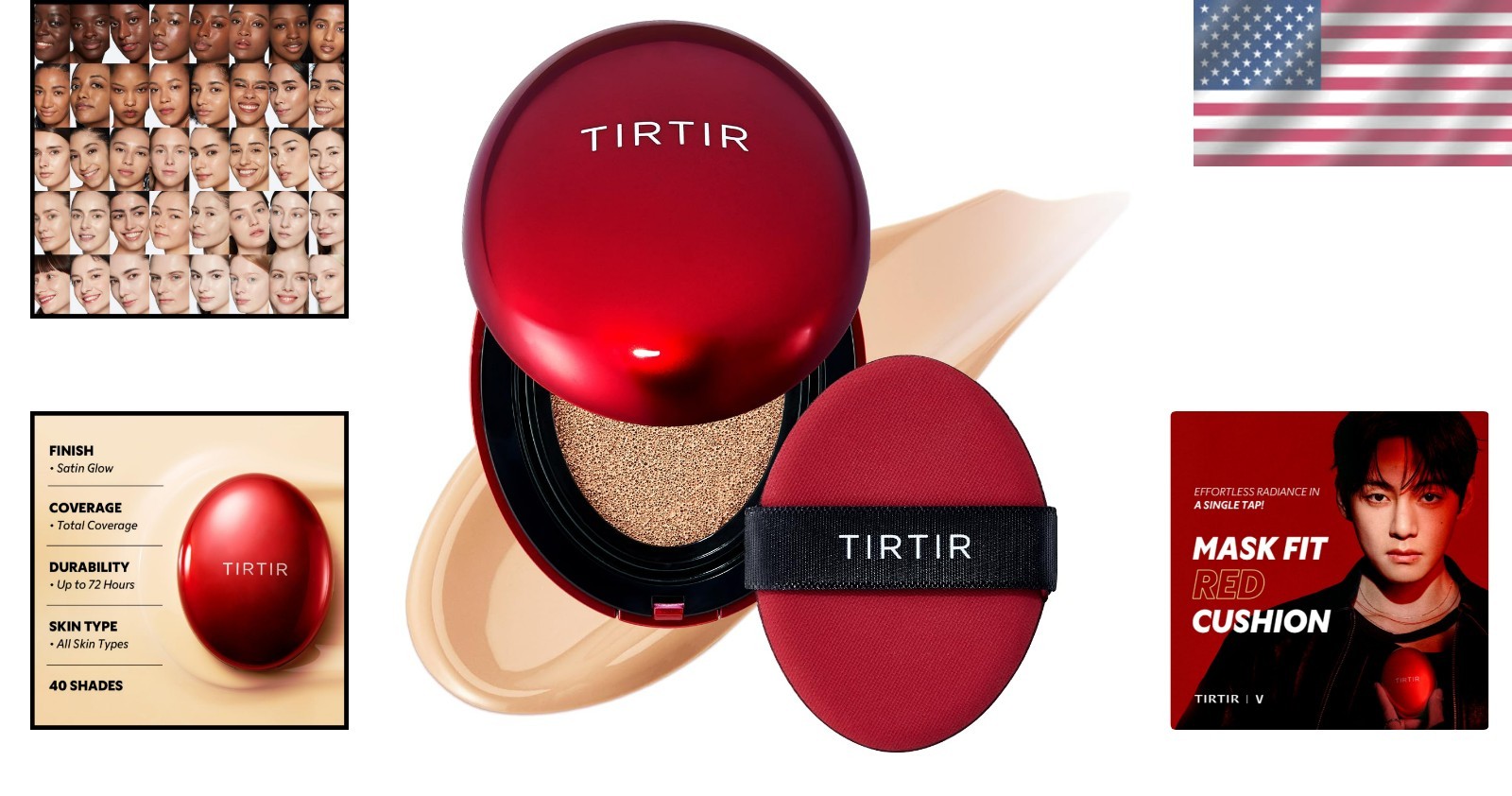 Long-Lasting Mini Cushion Foundation – Buildable Full Coverage, 72 Hours Wear
