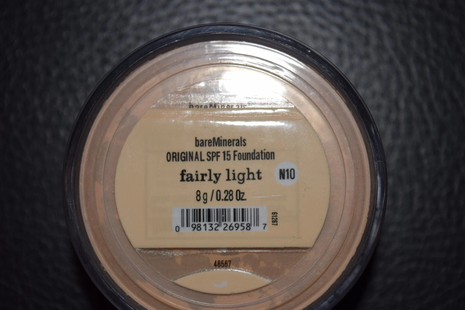 BareMinerals Matte foundation SPF 15 fairly light 03 .21 oz