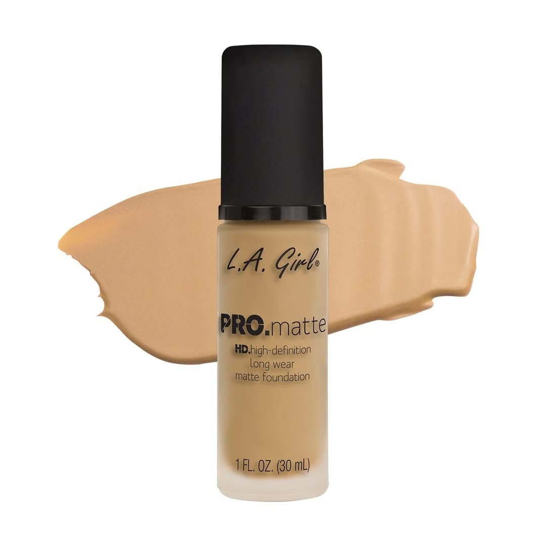 Smoothing Pro Matte Foundation – Beige, Medium to Full Coverage, 1 Fl Oz