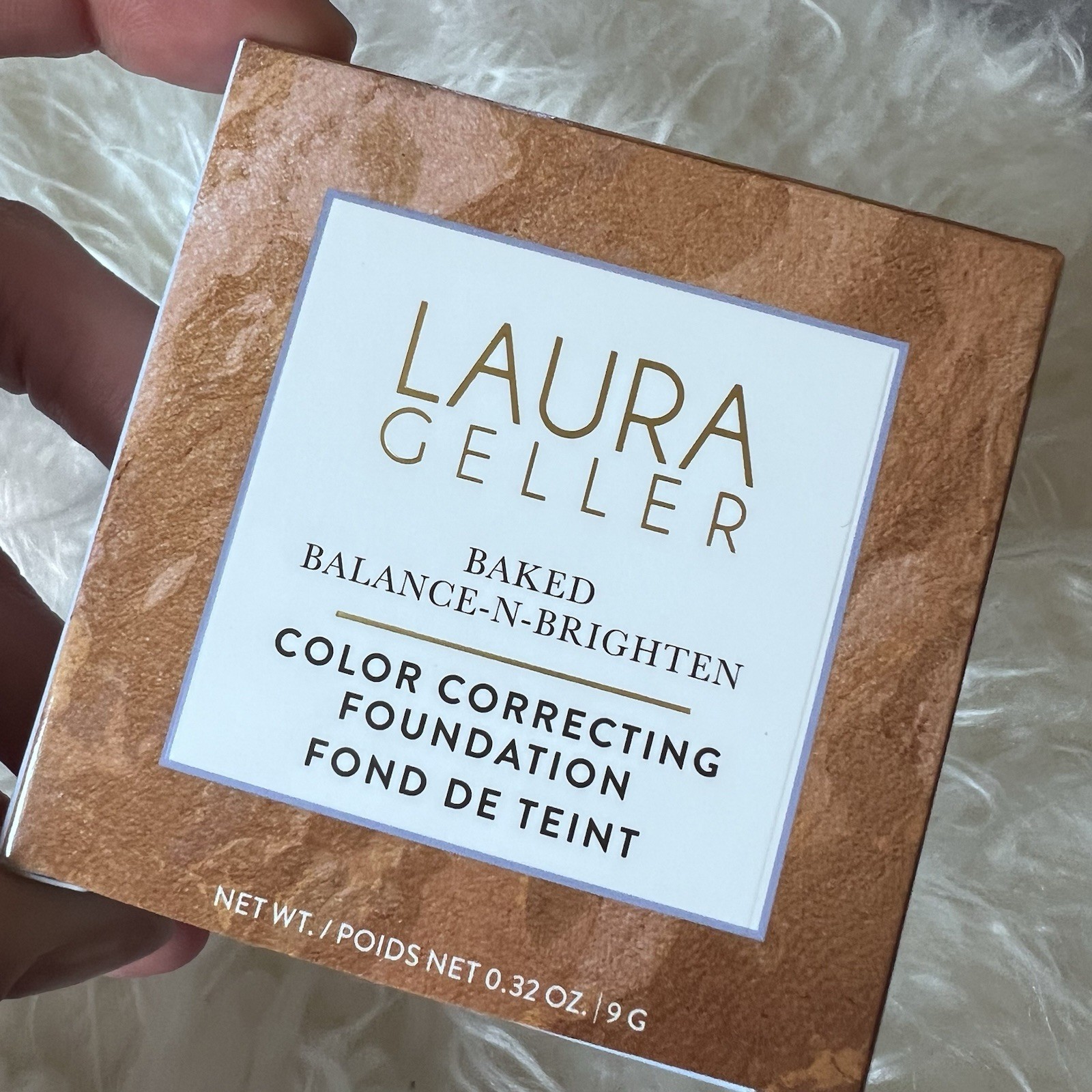 Laura Geller Baked Balance-N-Brighten Color Correcting Foundation Sand New
