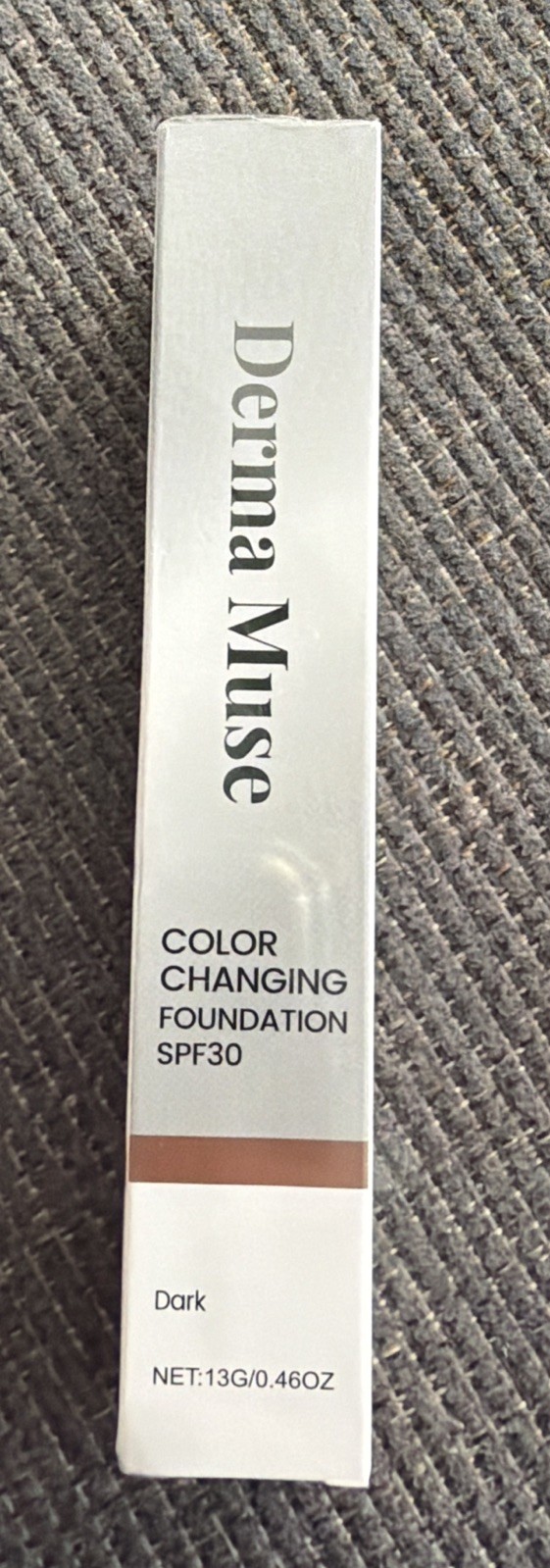 NEW/SEALED Derma Muse Color Changing Foundation Stick Shade Dark FREE SHIP