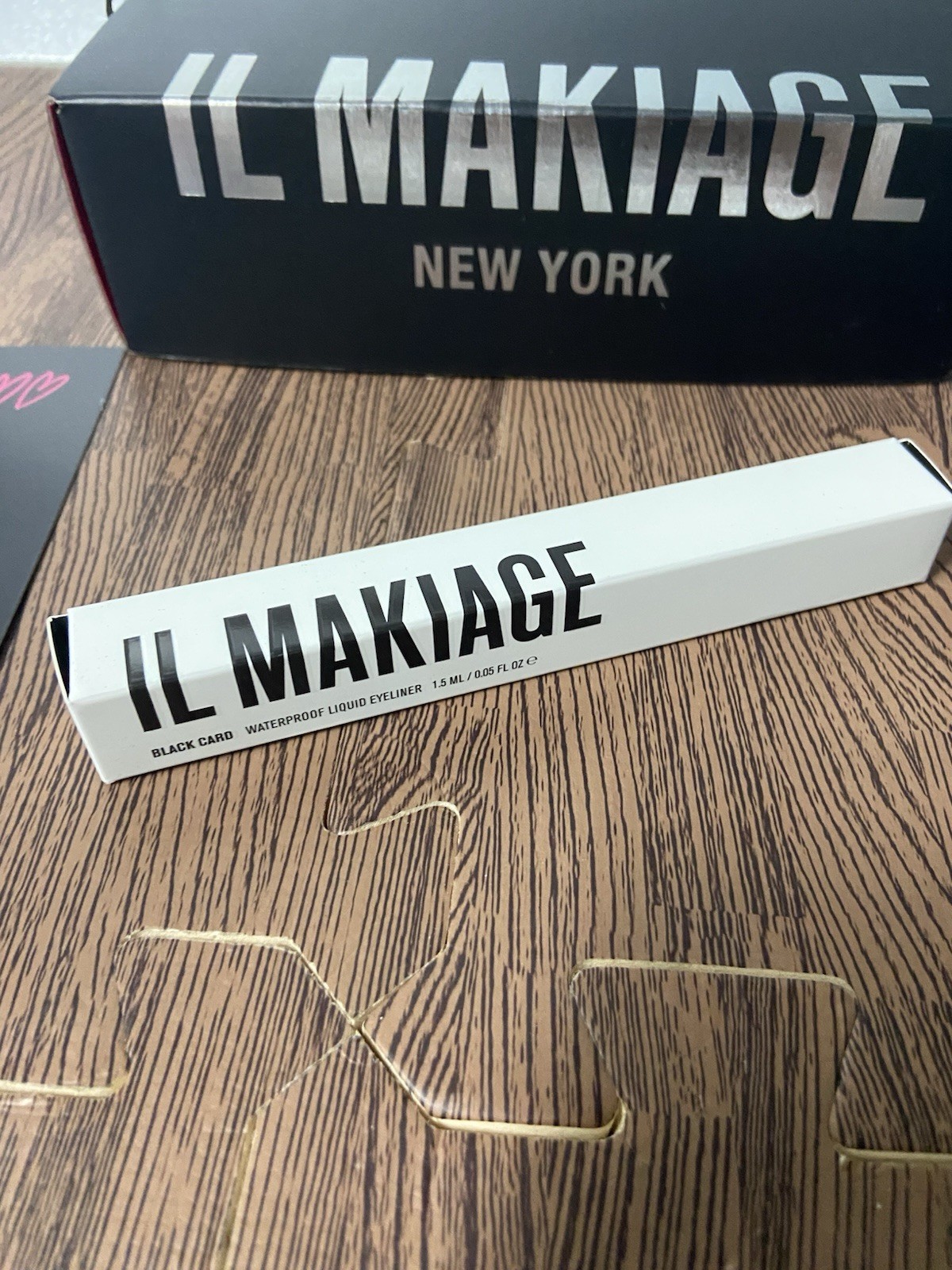 WOKE UP LIKE THIS #140 BY IL MAKIAG FLAWLESS BASE FOUNDATION 1 OZ w Eyeliner