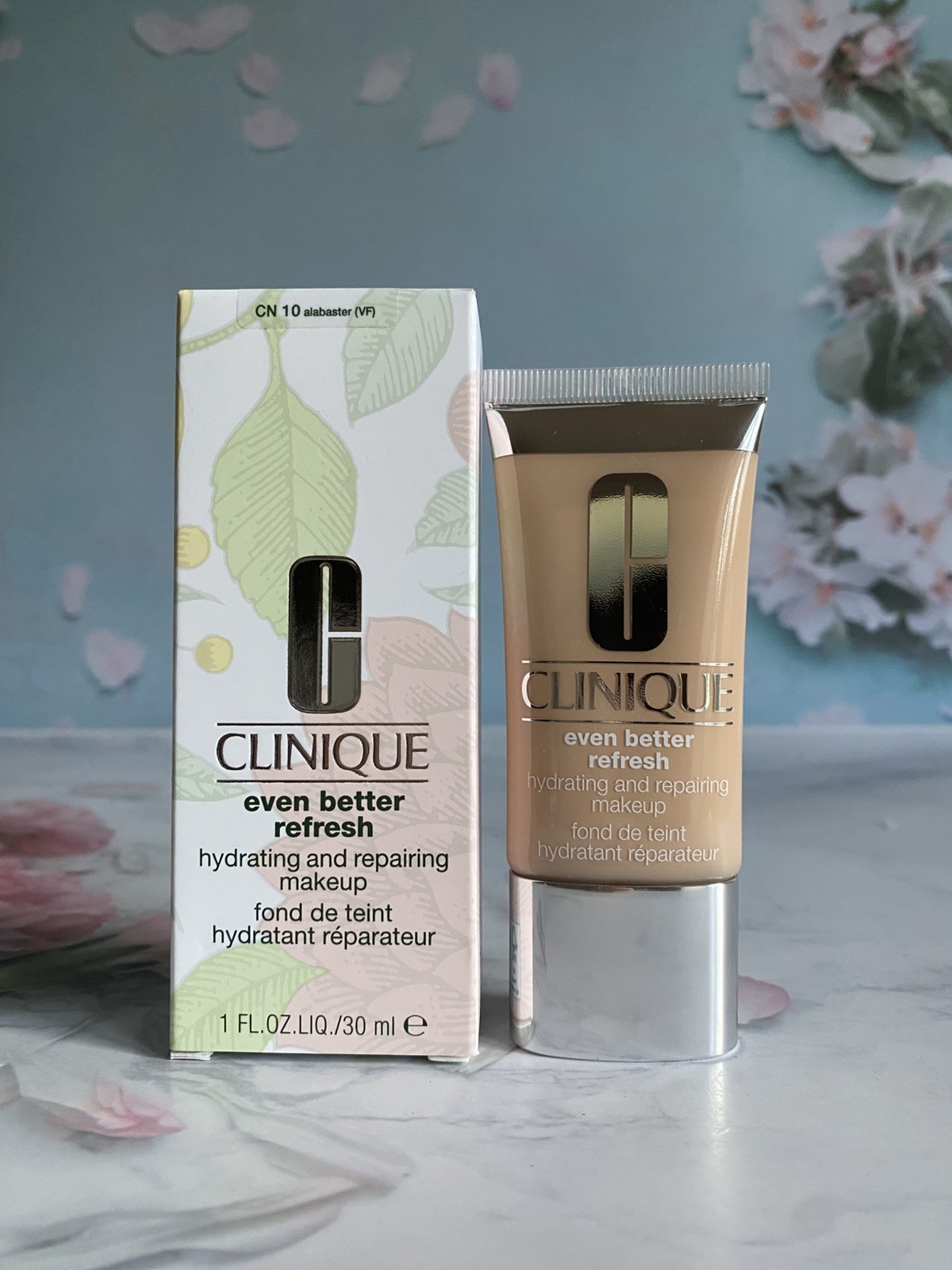 CN10 Alabaster VF, Clinique Even Better Refresh Hydrating And Repairing Makeup