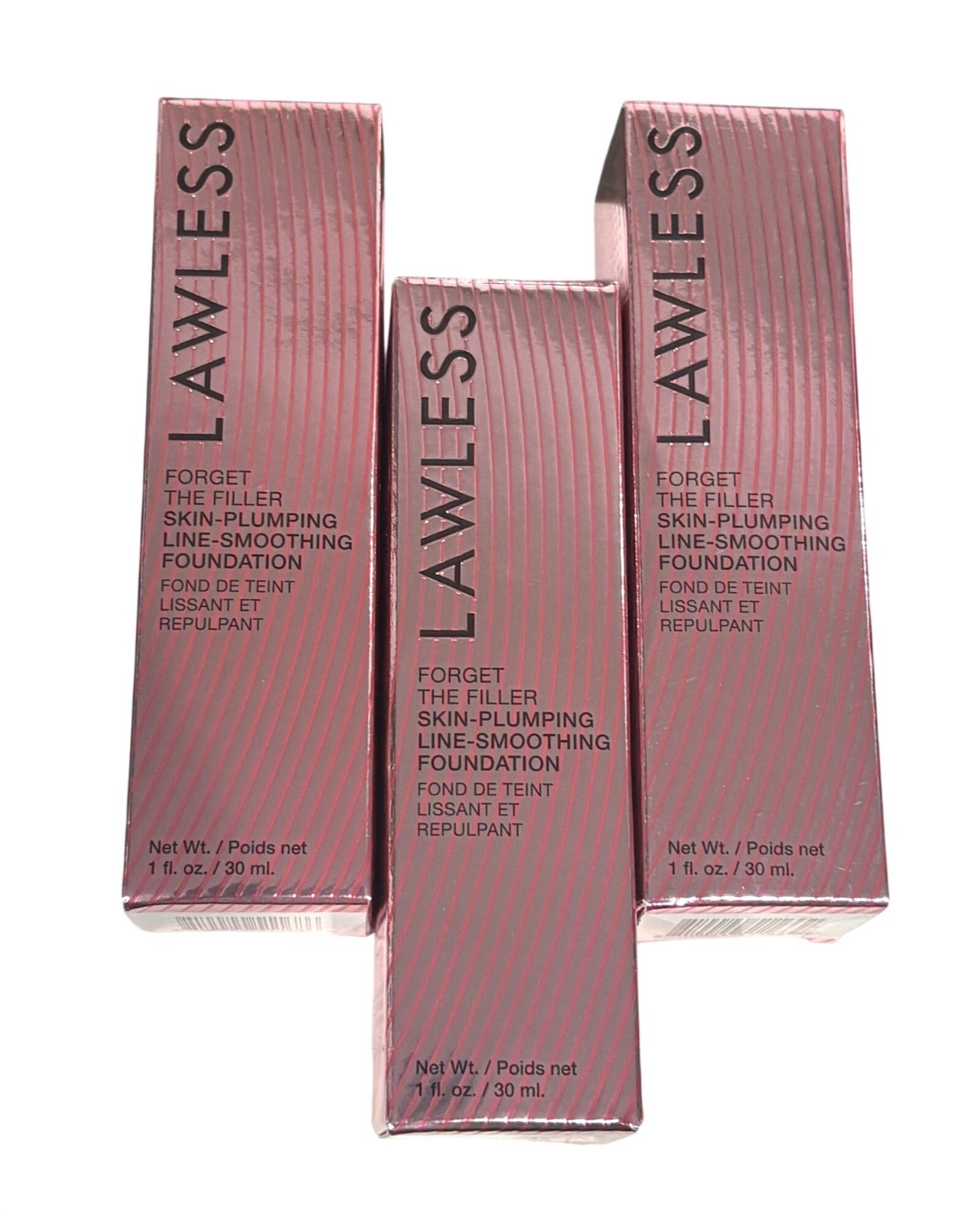 LAWLESS Forget The Filler Skin-Plumping Line-Smoothing Foundation SELECT 1 SHADE