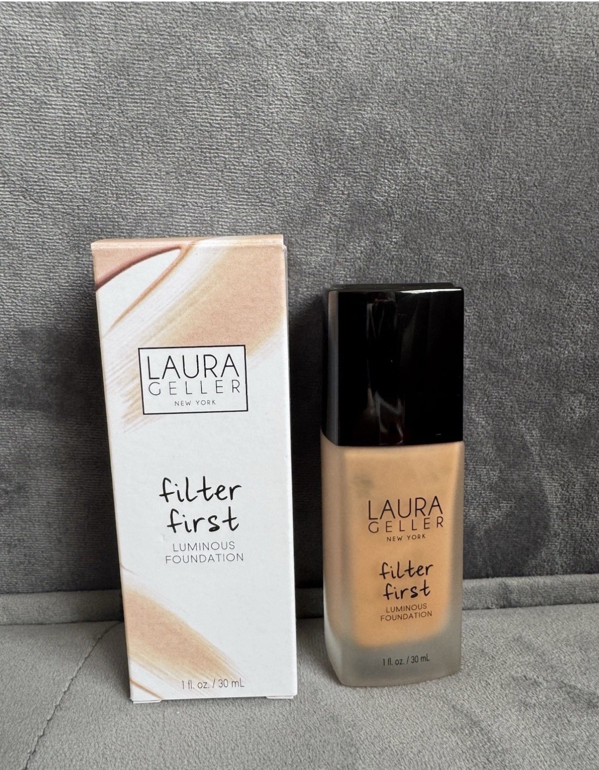 Laura Geller Filter First Luminous Foundation COGNAC – full size NIB