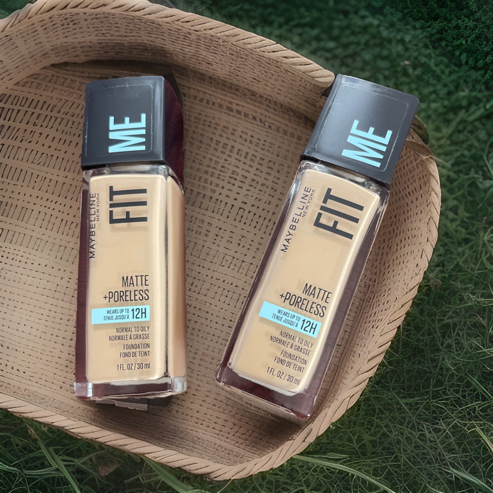 Maybelline Fit Me Matte+Poreless Foundation #115 Ivory Lot Of 2 Bottles 12 hour