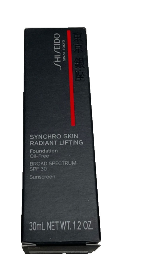 Shiseido Ginza T Synchro Skin Radiant Lifting Founddation 1.2oz (#540)
