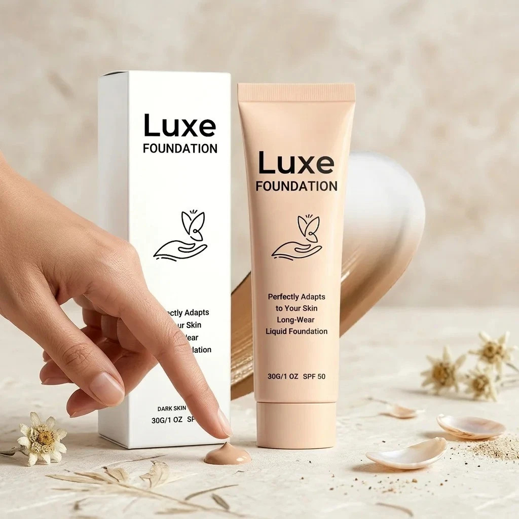 30g Luxe Foundation Colour Changing SPF 50, Luxe Foundation For Mature Skin