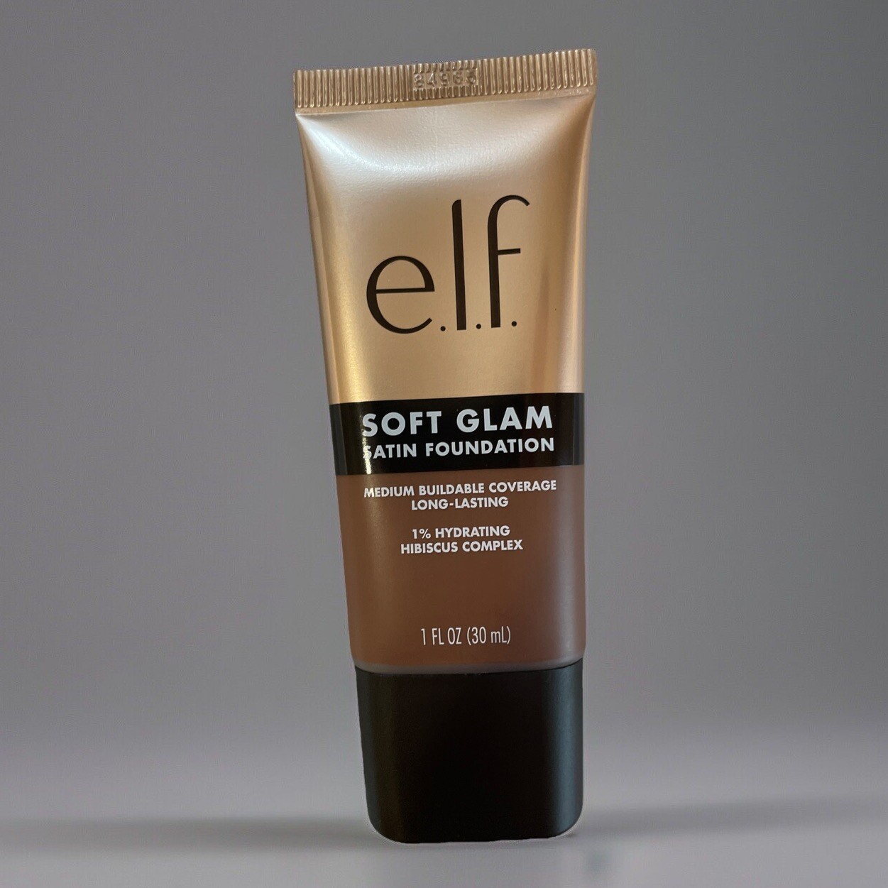 Elf Soft Glam Satin Foundation 60 Rich Cool Medium Buildable Coverage 1 fl.oz.