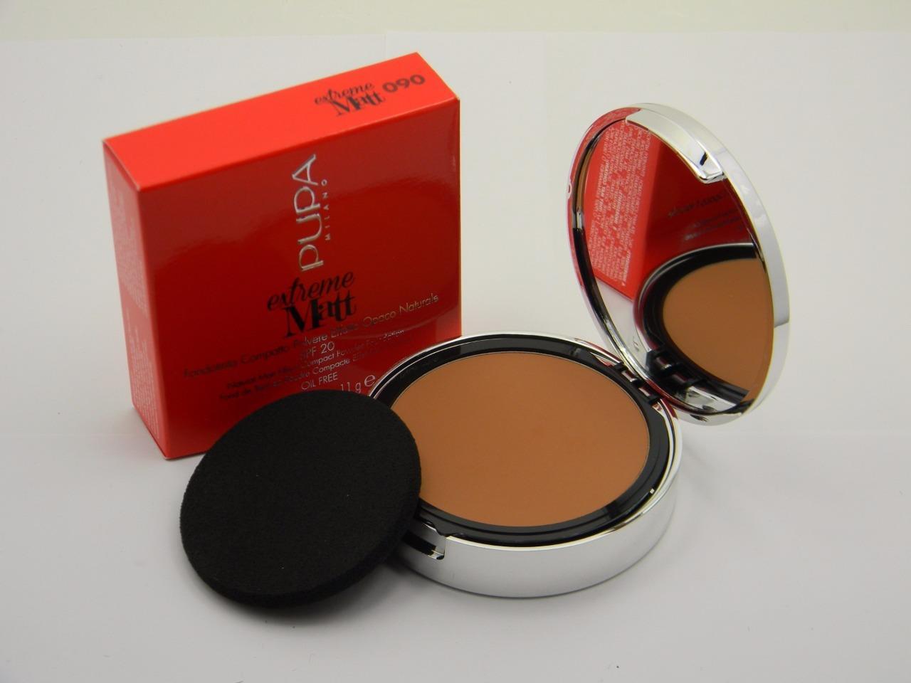 PUPA Extreme Matt Compact Powder Foundation Oil Free 090 Sun Kissed 11g