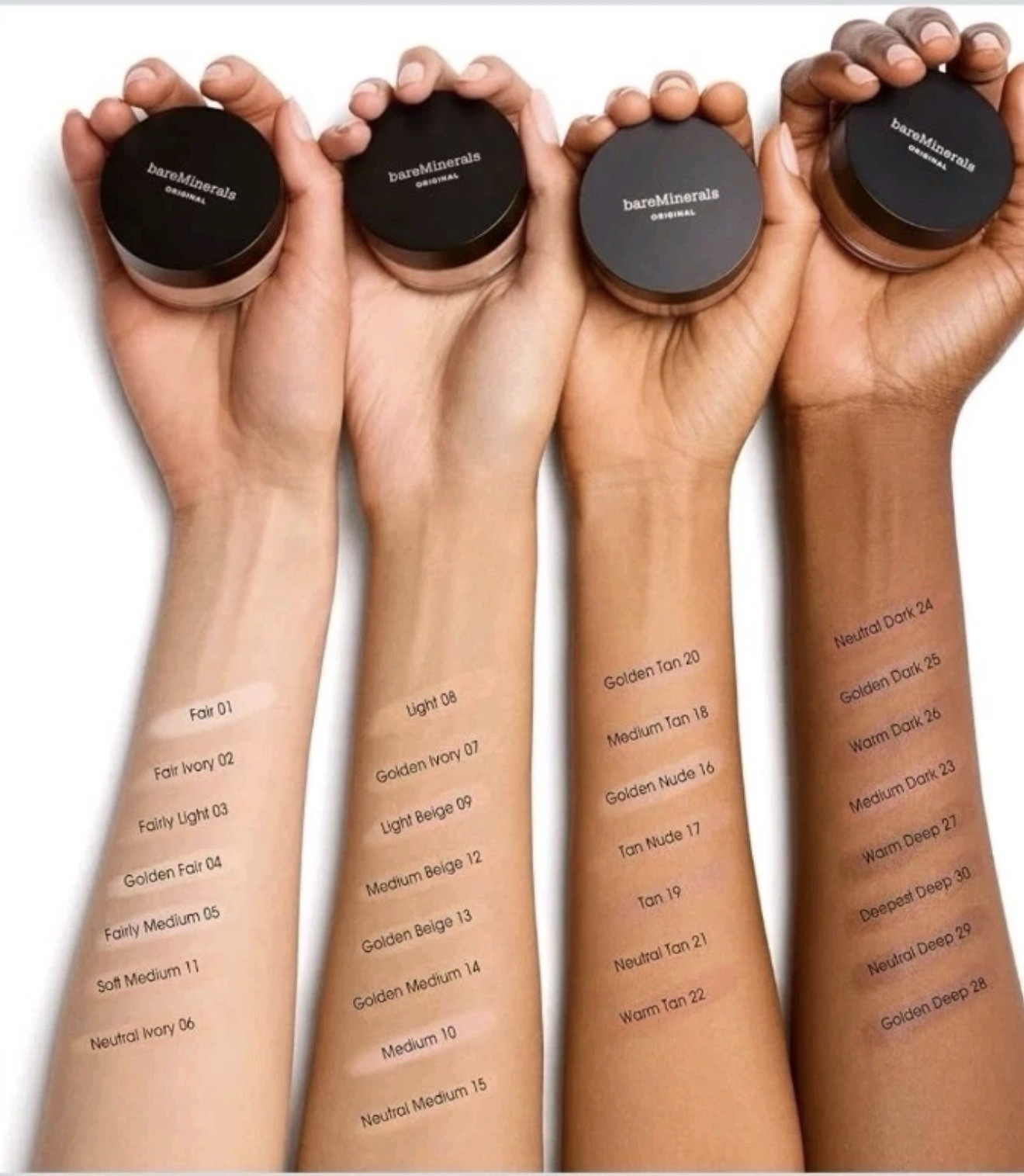 bareMinerals NEW Deluxe Light Beige 09 Original Loose Mineral Fdtn 18g SPF 15