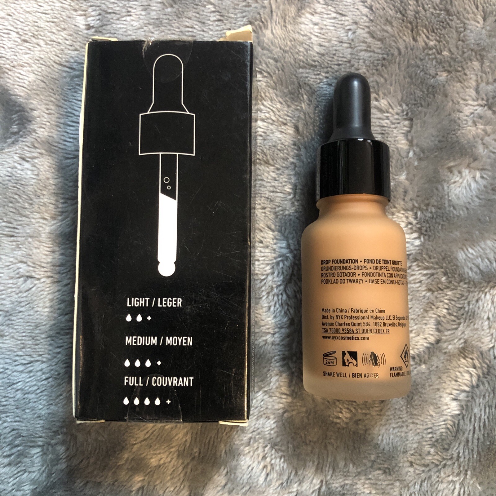NYX PROFESSIONAL MAKEUP Total Control Drop Foundation- Mahogany