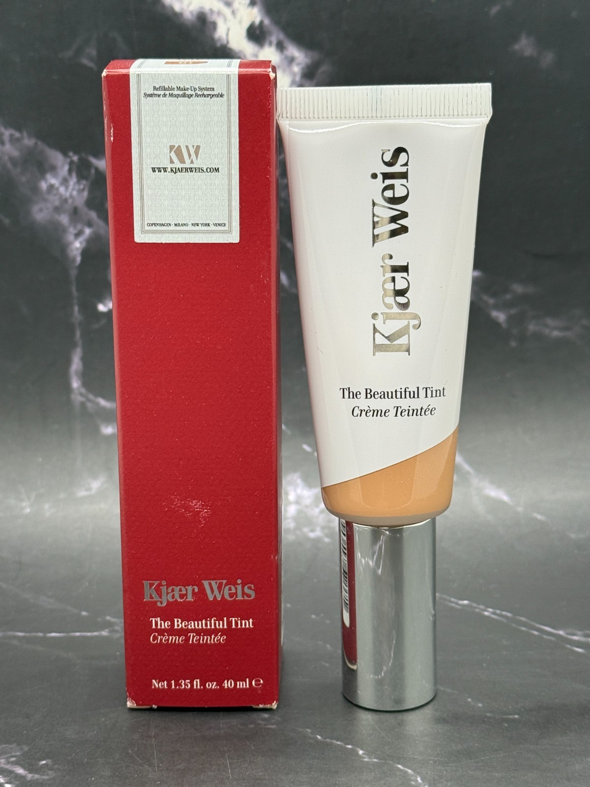 Kjaer Weis The Beautiful Tinted Moisturizer – Shade – D1 – 1.35 oz – Box