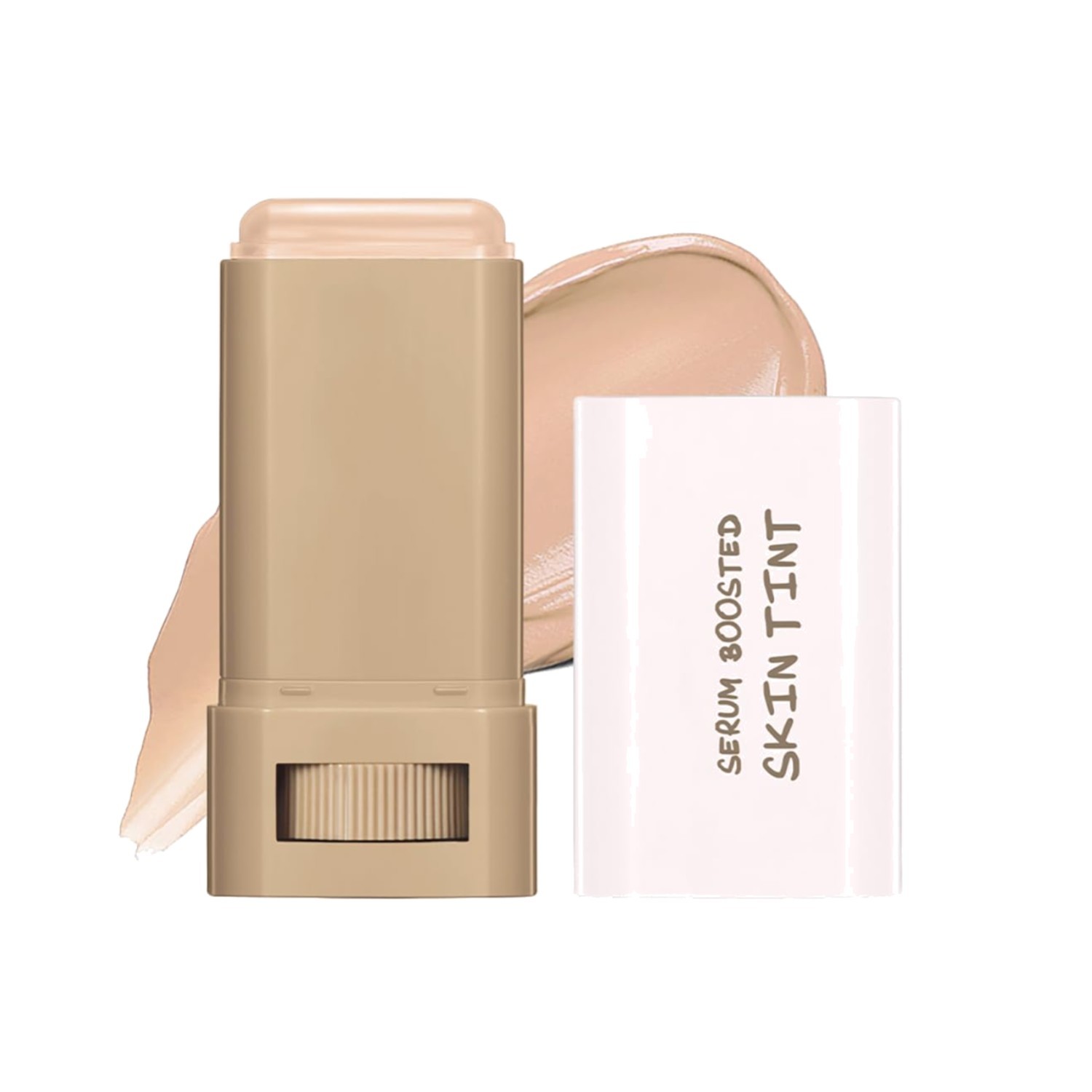 6 Colors Foundation Stick Beauty Balm Serum Boosted Skin Tint, Long-Lasting Cove