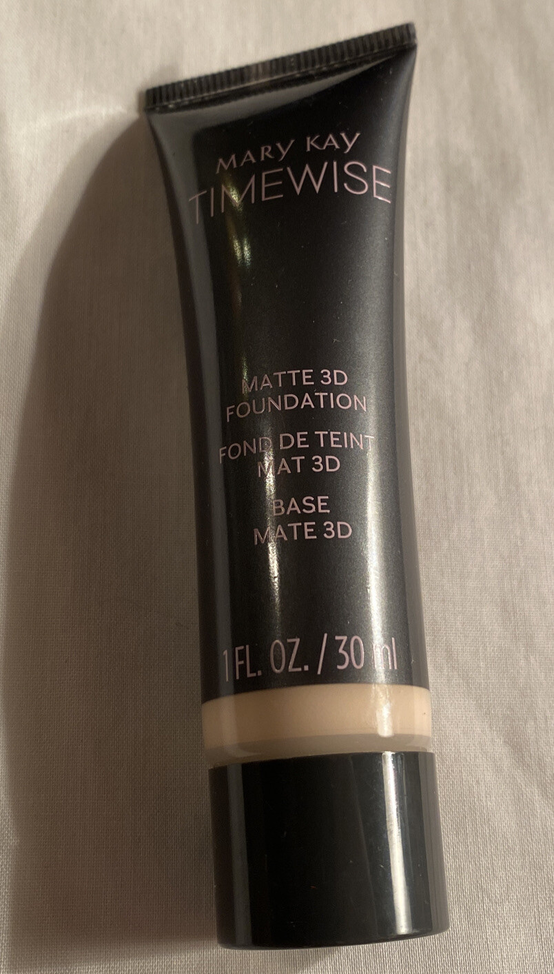 MARY KAY TIMEWISE MATTE 3D FOUNDATION Ivory C 100 ~ No Box ~ Combo To Oily