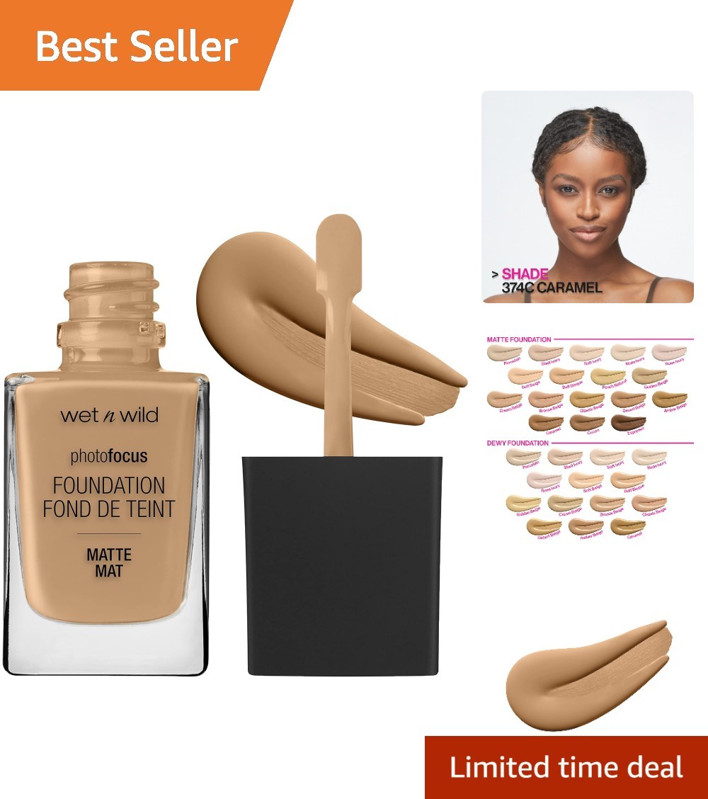 Hypoallergenic Matte Foundation for All Skin – & Cruelty-Free, 0.29 Oz