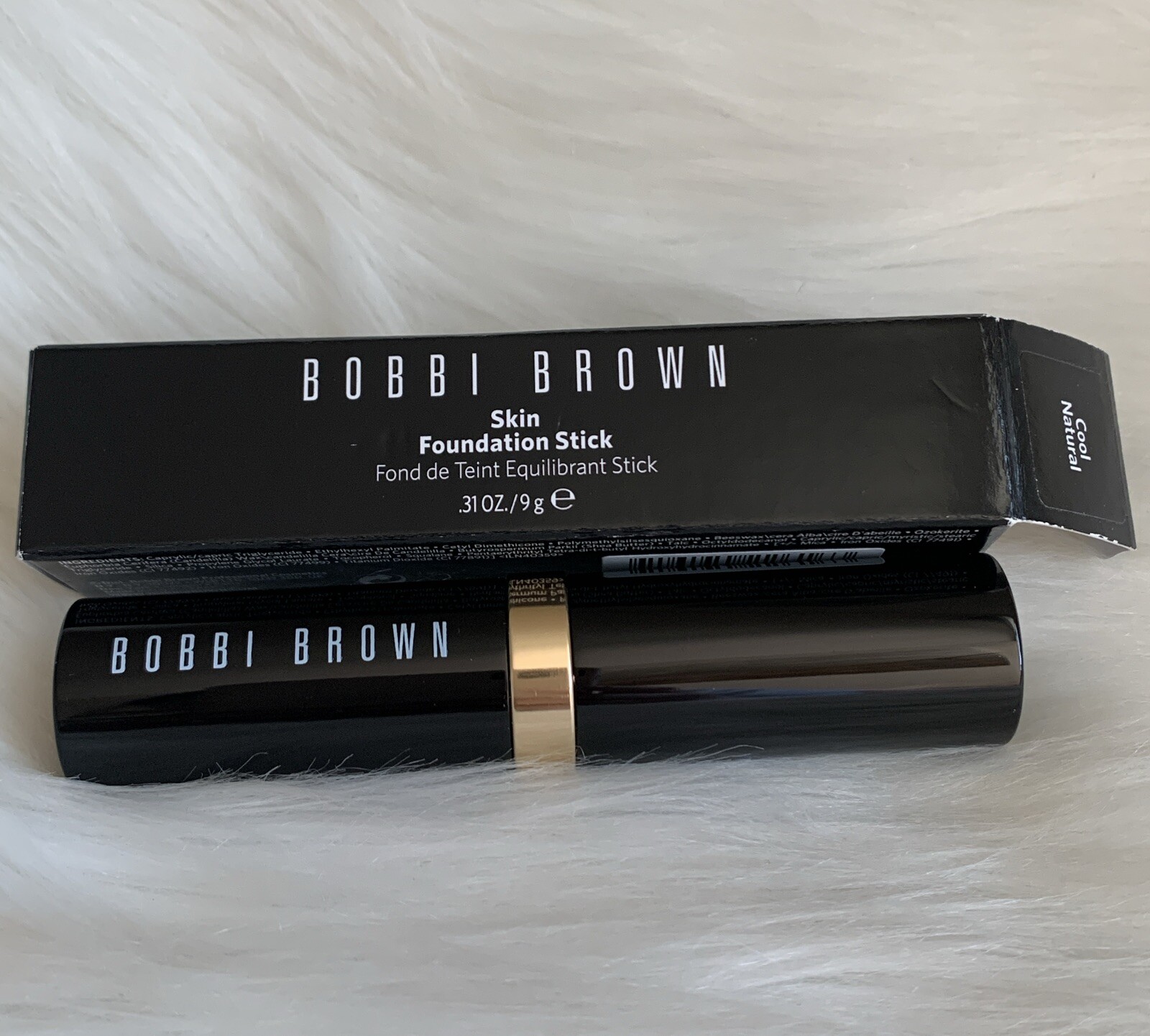 Bobbi Brown Skin Foundation Stick ~ COOL NATURAL ~ 0.31oz/9g Full Size NIB
