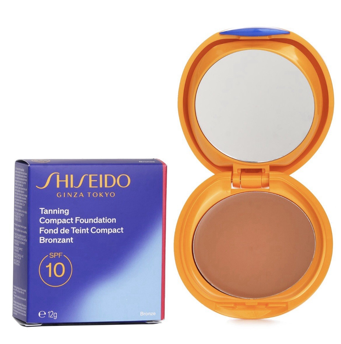 Shiseido Tanning Compact Foundation SPF 10 Bronze 12g