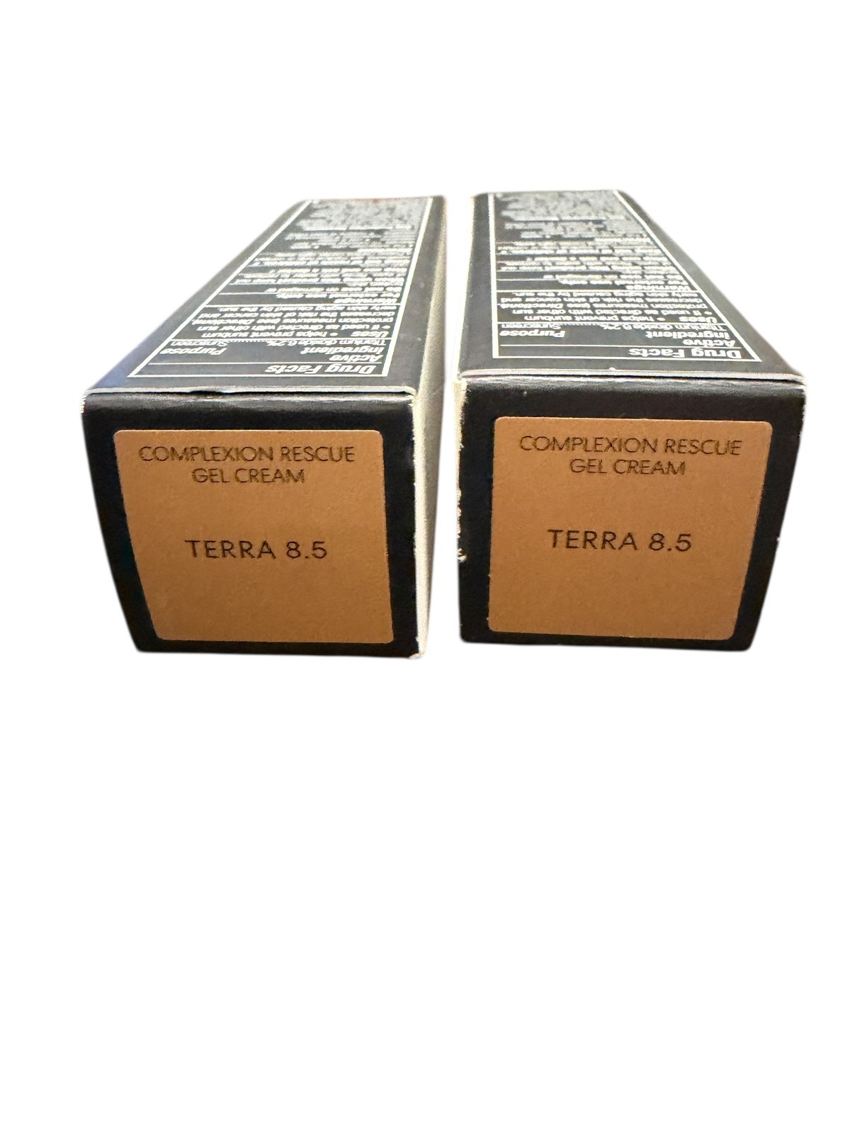 NIB bareMinerals Complexion Rescue Tinted Gel Moisturizer LOT x2 TERRA 0.5 oz
