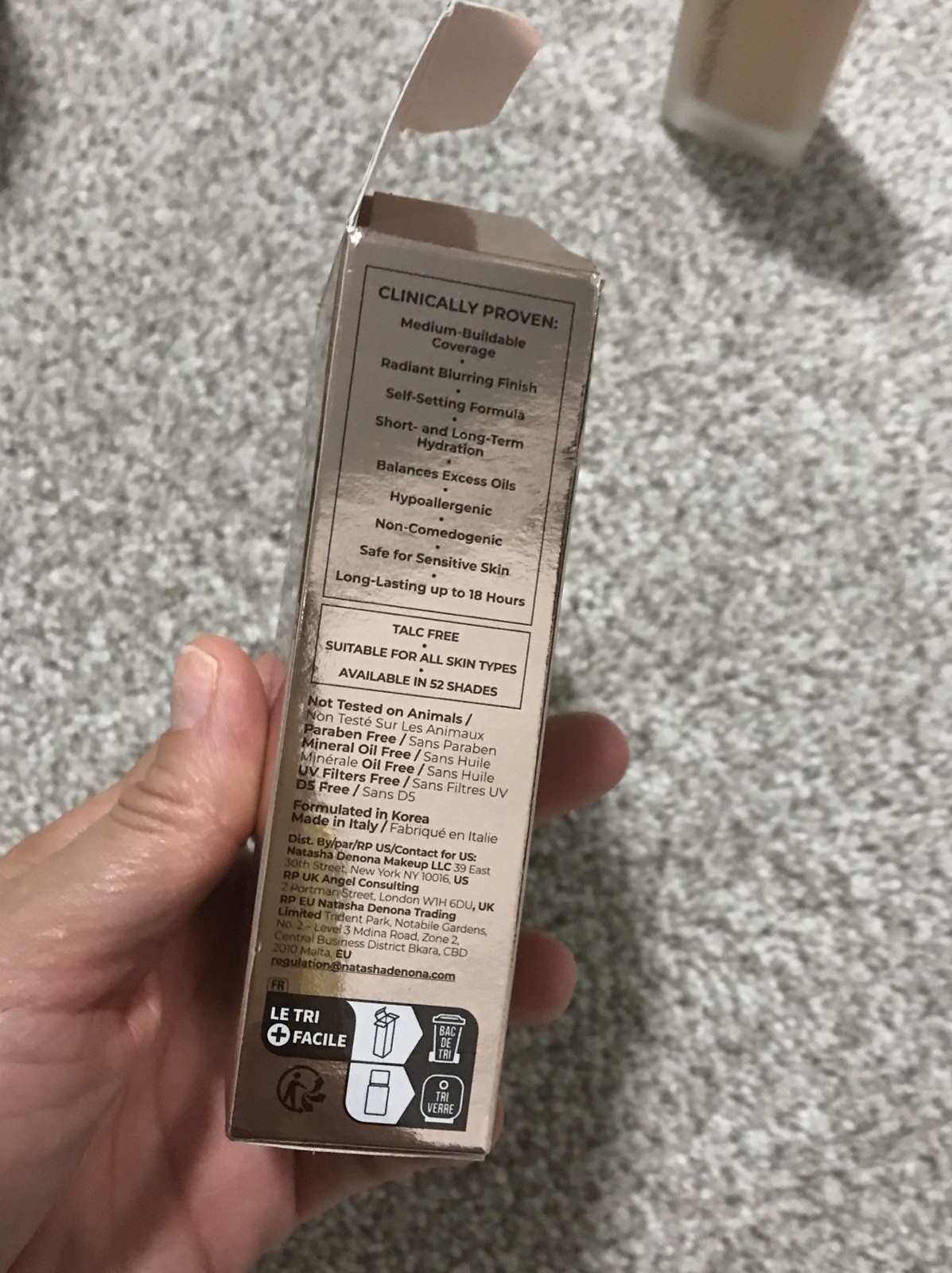 Natasha Denona HY-GLAM Foundation Hydrating Blurring- Assorted -1 Fl OZ (P2)