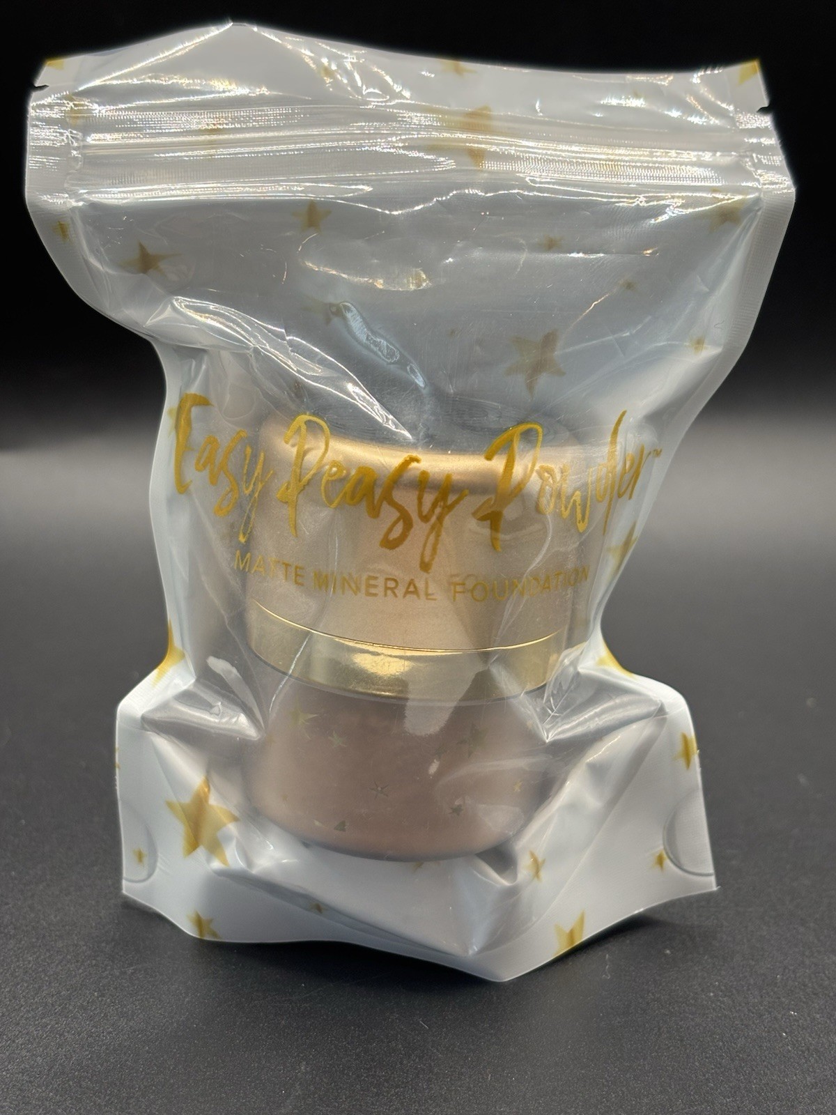 Belle Beauty Easy Peasy Powder Foundation Matte Finish Tan Tone By Kim Gravel